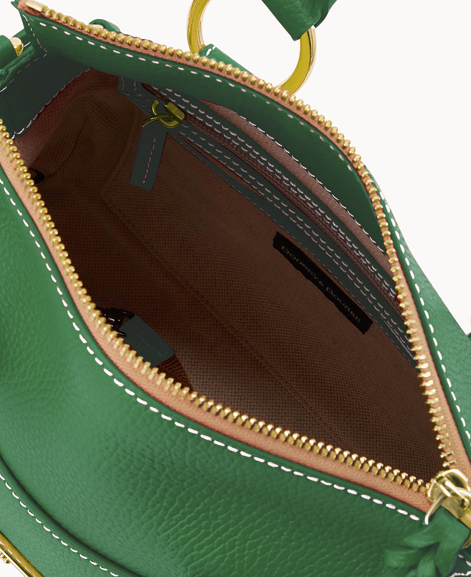 Lucca Leather Satchel With Pocket - Image 18