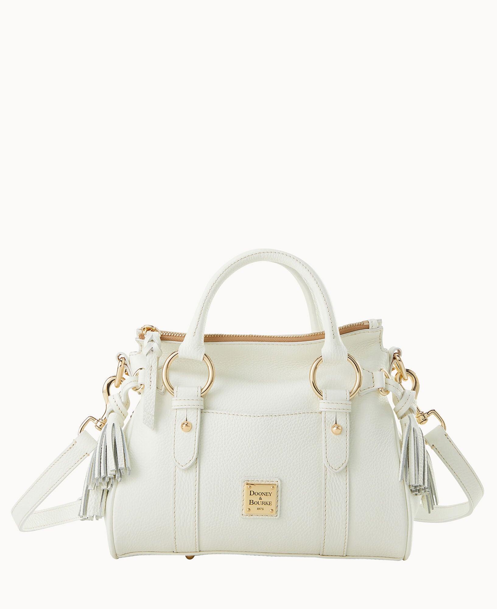 Lucca Leather Satchel With Pocket - Image 11