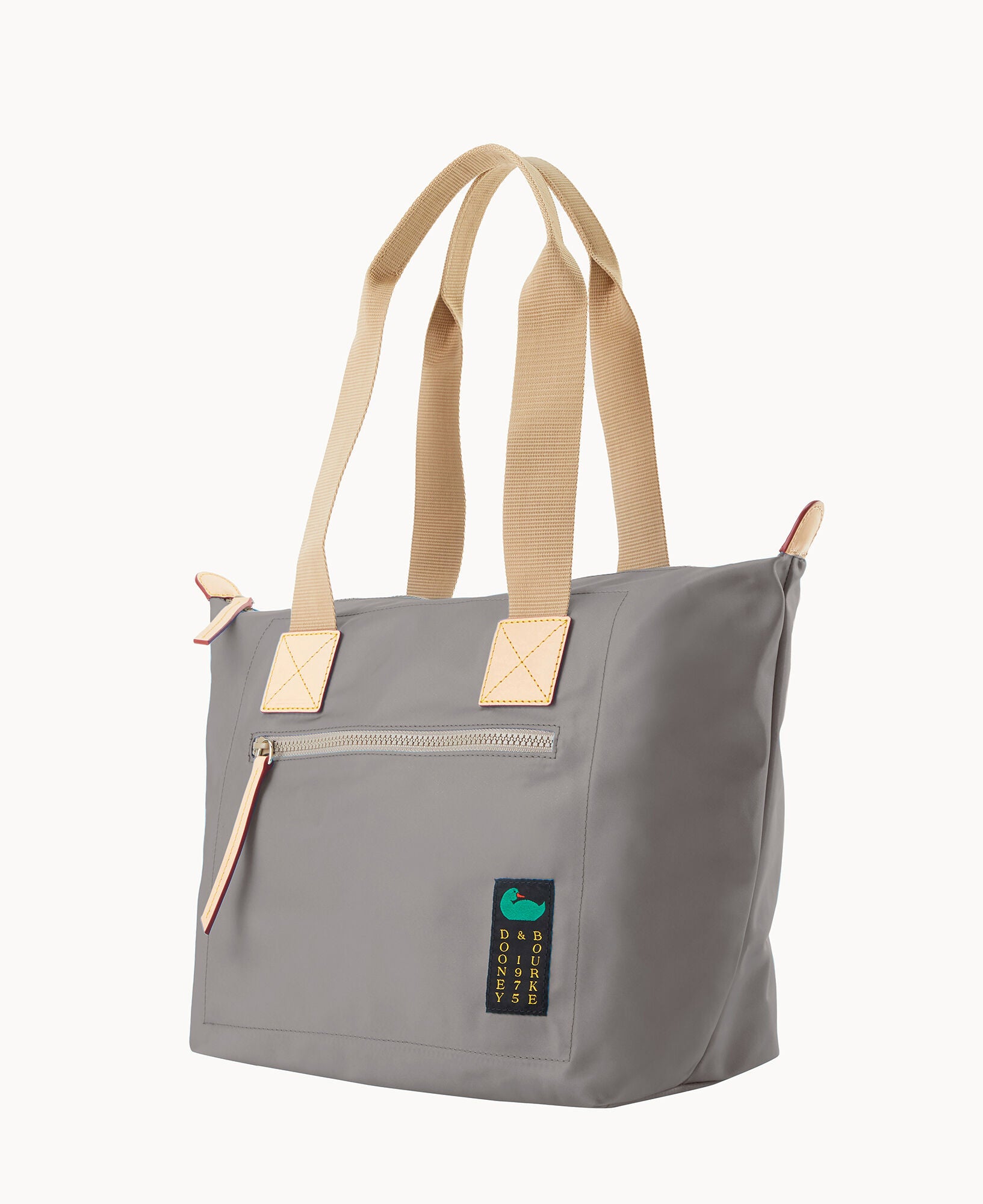 Nylon Front Zip Tote - Image 7
