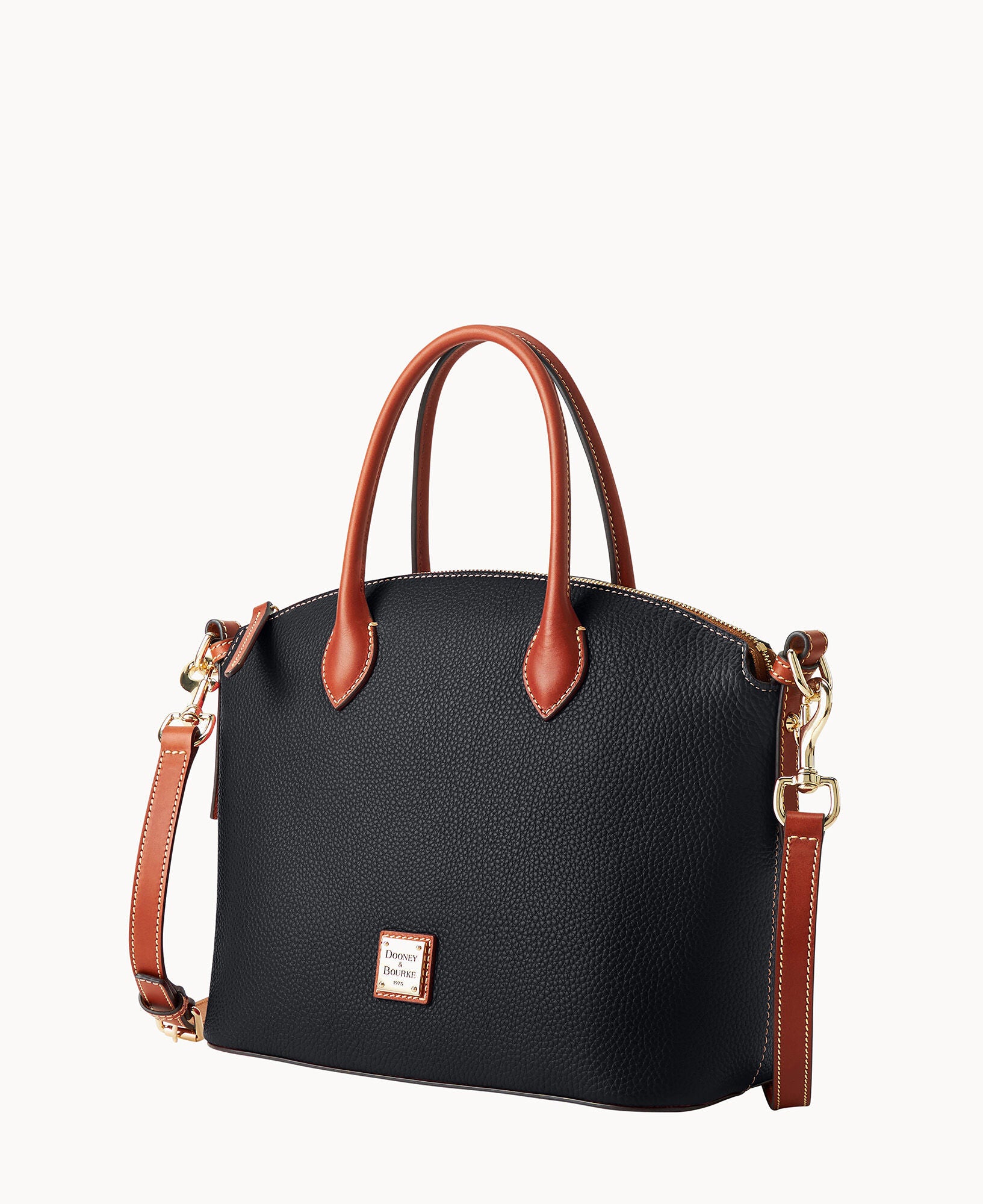 Pebble Grain Domed Satchel - Image 2