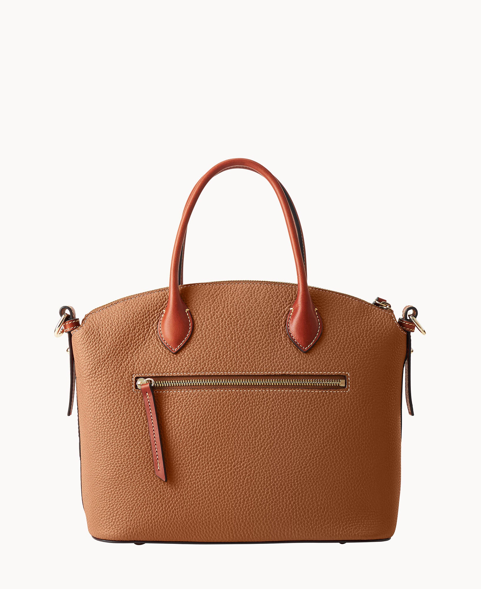 Pebble Grain Domed Satchel - Image 14