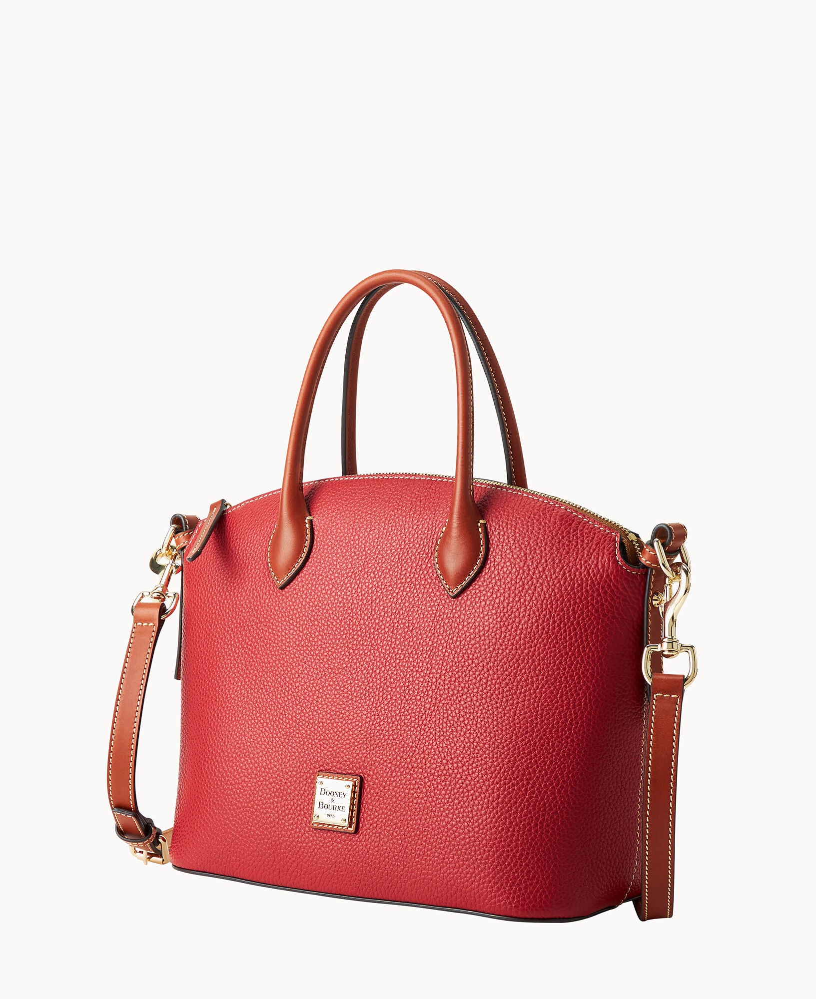 Pebble Grain Domed Satchel - Image 22