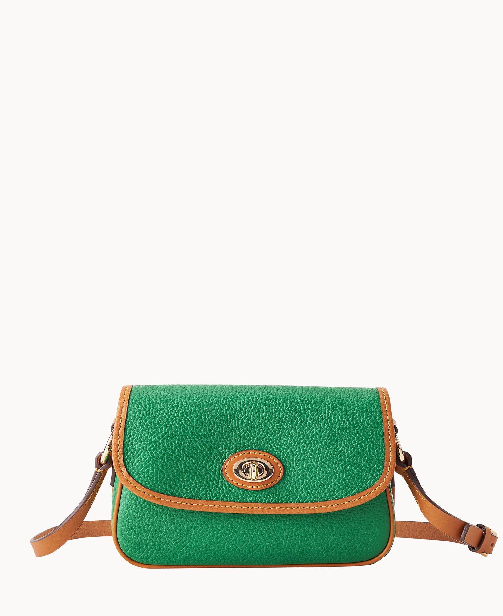 Pebble Grain Turnlock Crossbody 22 - Image 6