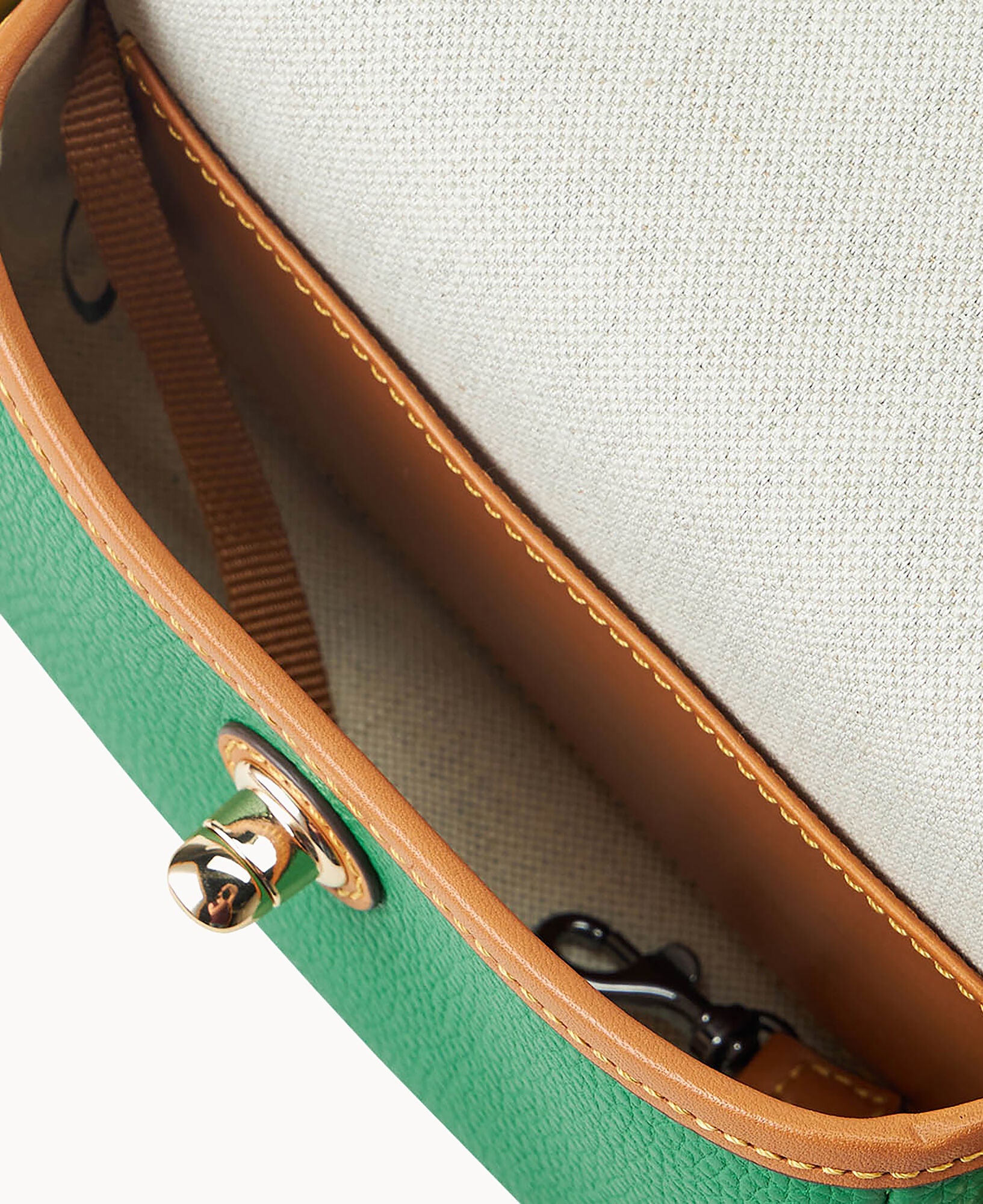 Pebble Grain Turnlock Crossbody 22 - Image 8