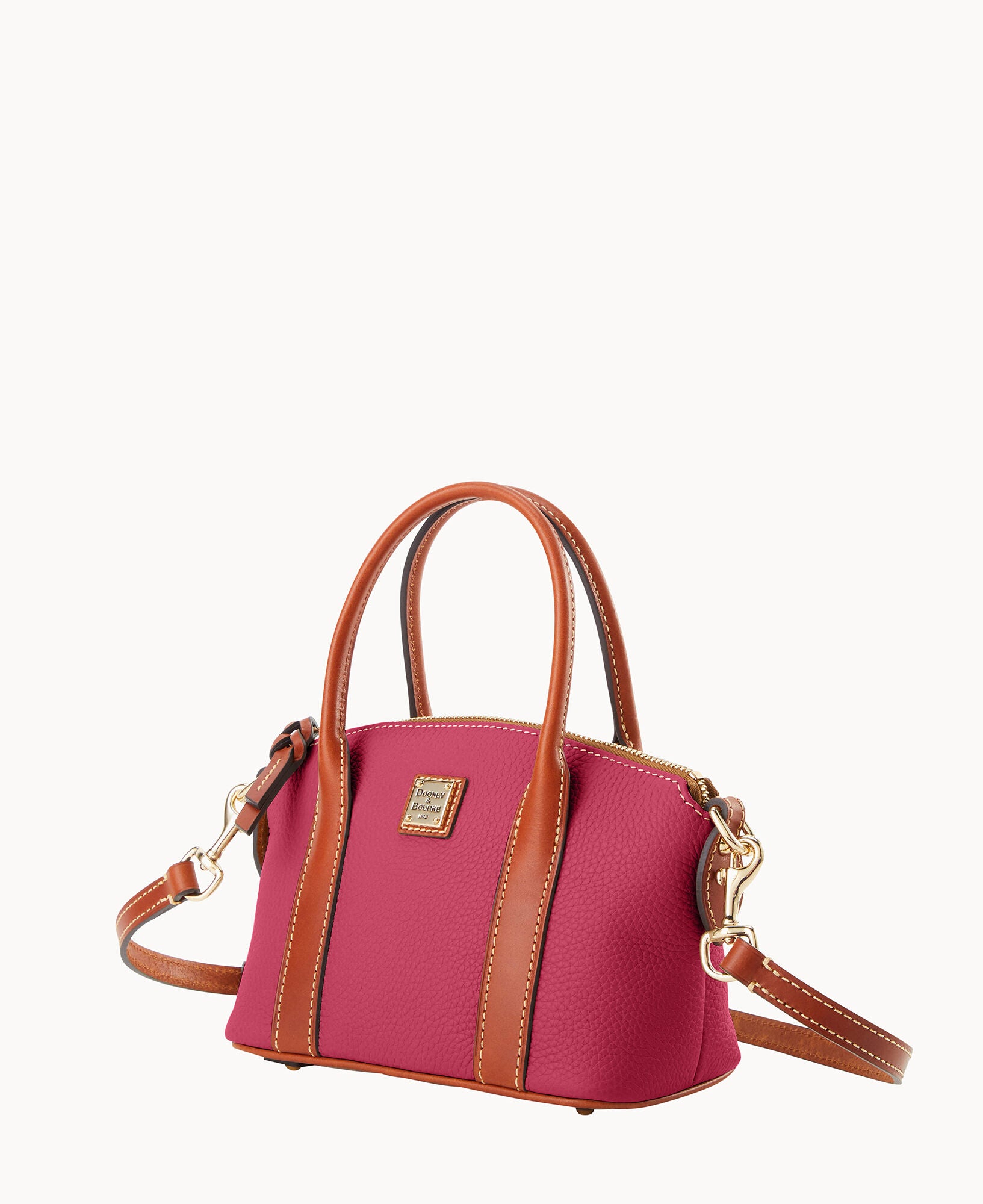 Pebble Grain Small Madeline Satchel - Image 17