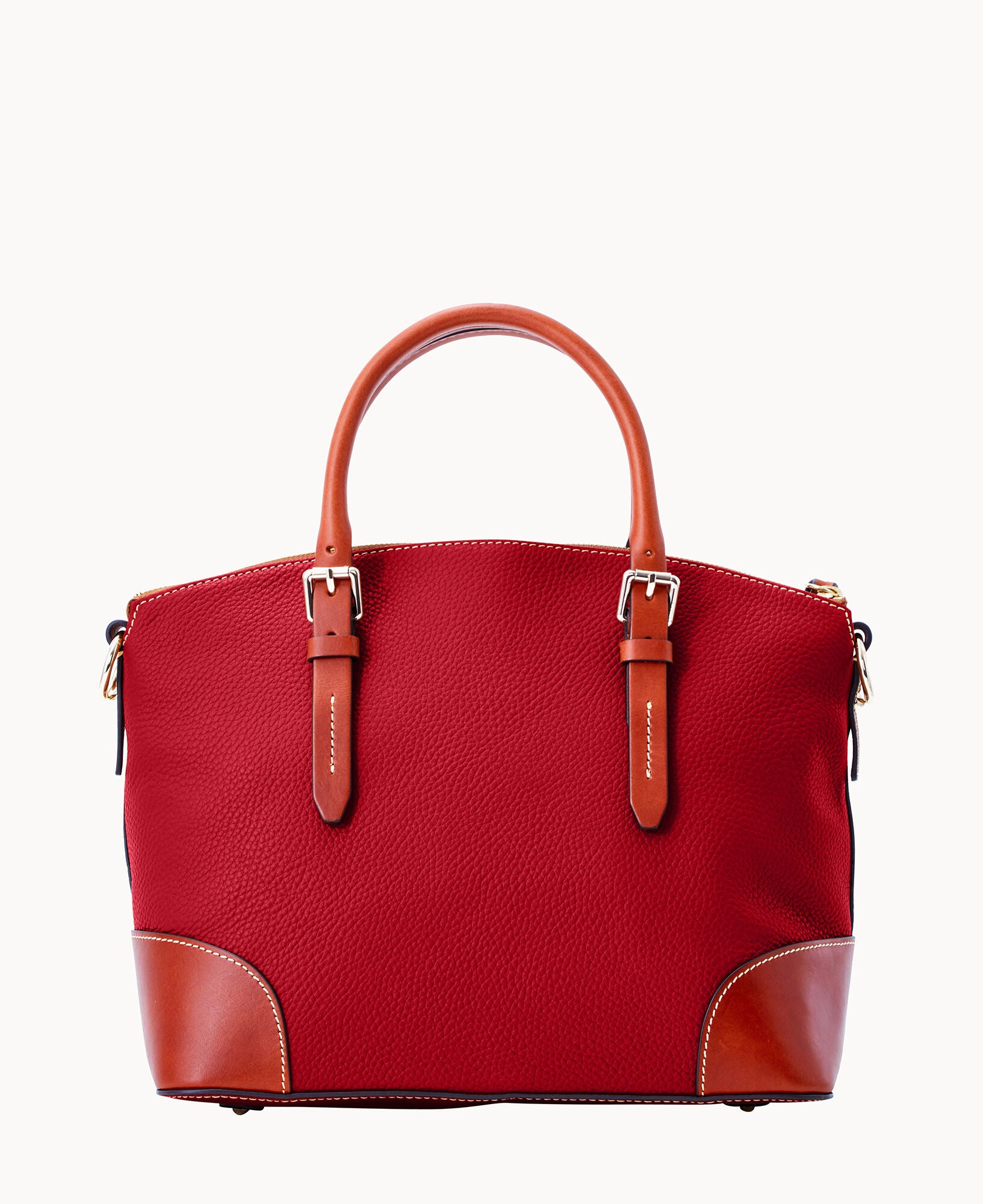 Pebble Grain Domed Satchel - Image 14