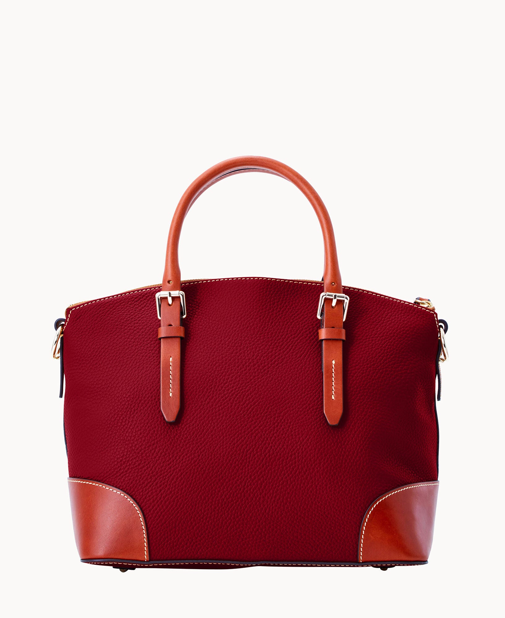Pebble Grain Domed Satchel - Image 24