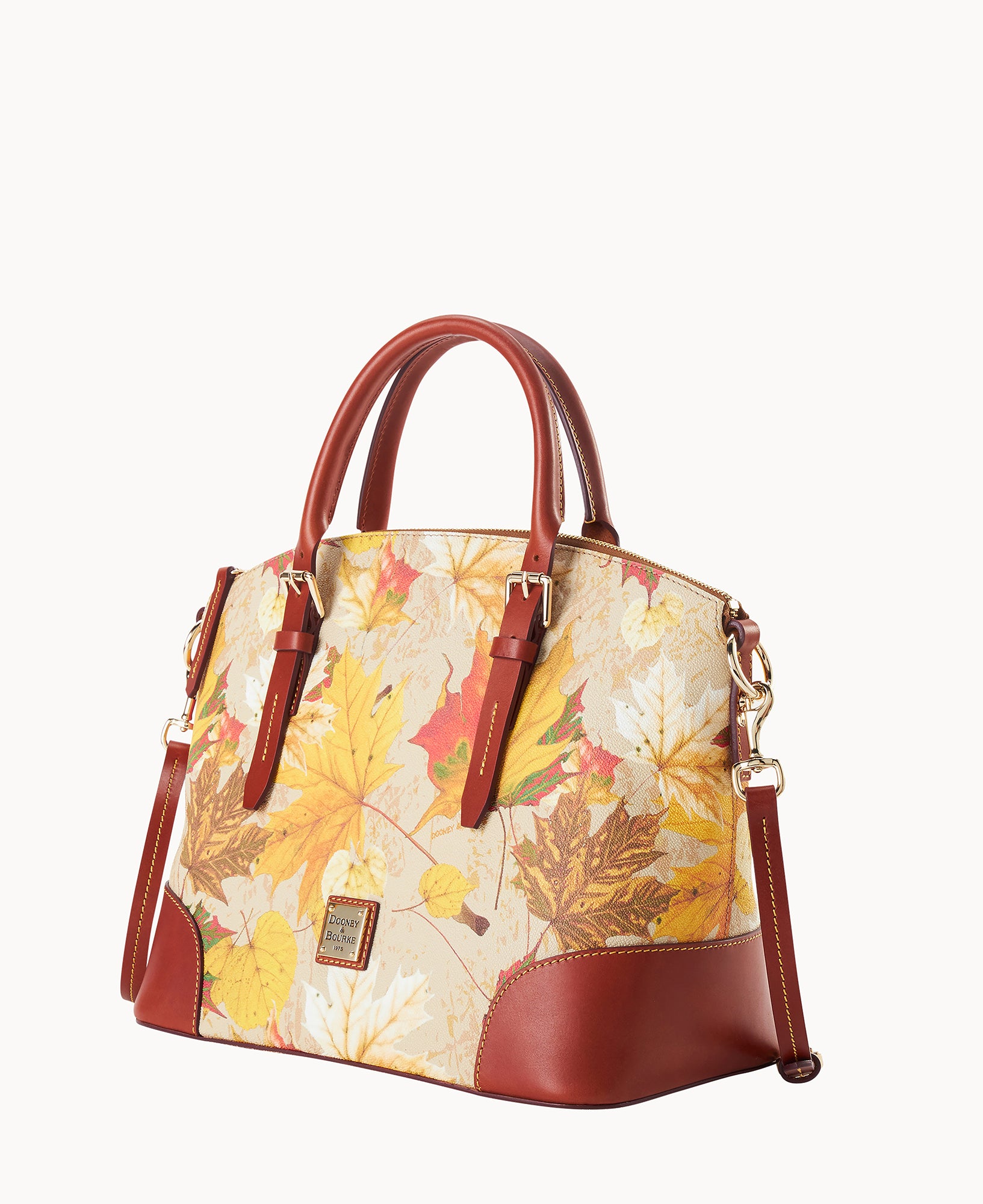 Maple Leaf Domed Satchel - Image 6