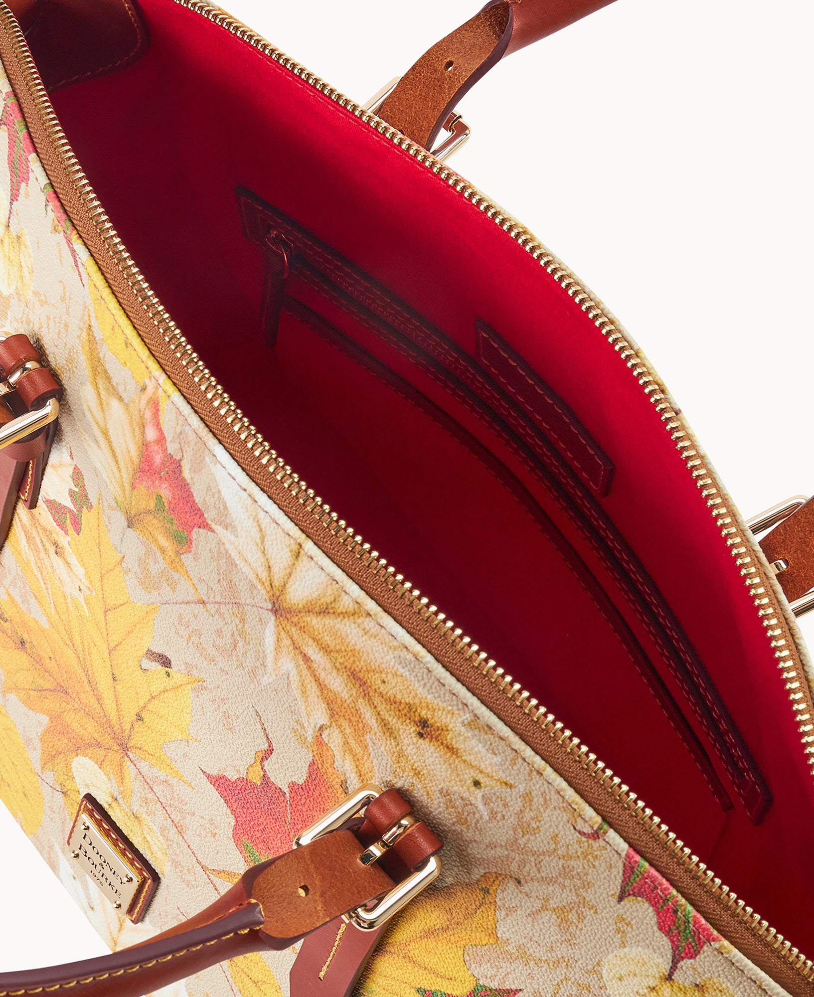 Maple Leaf Domed Satchel - Image 7