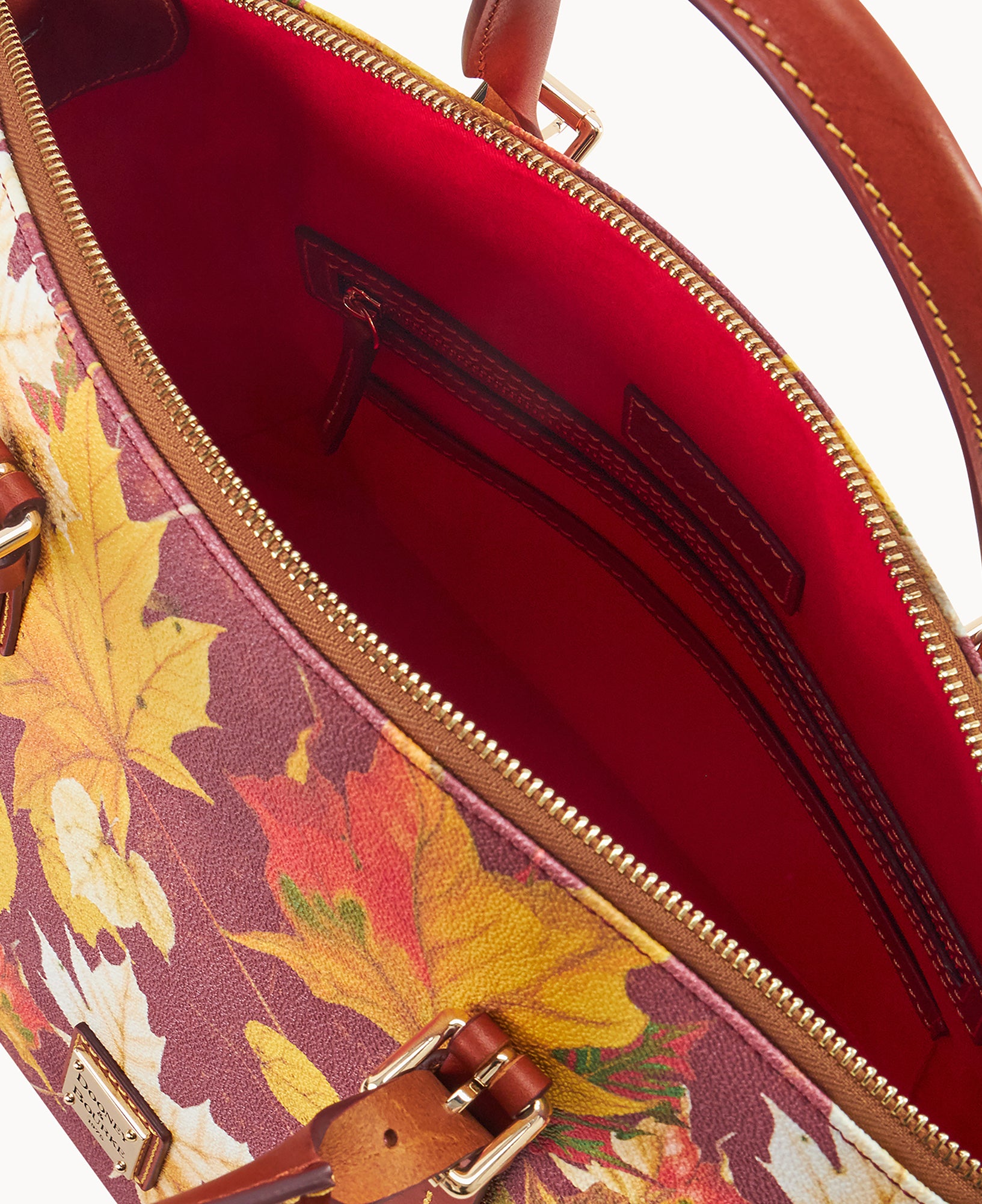 Maple Leaf Domed Satchel - Image 11