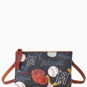 MLB Marlins Top Zip Crossbody