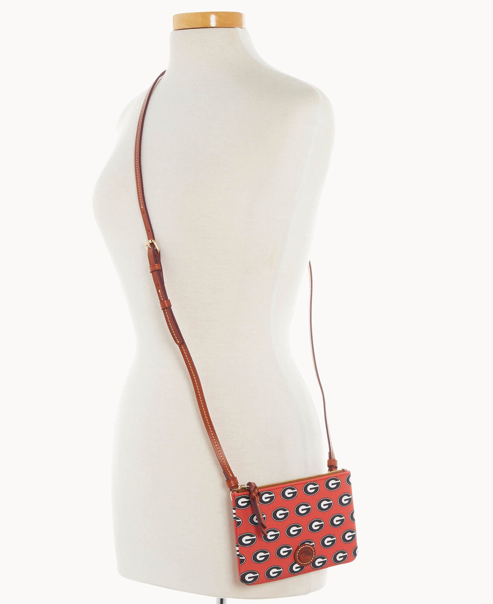 Collegiate University of Georgia Top Zip Crossbody - Image 4