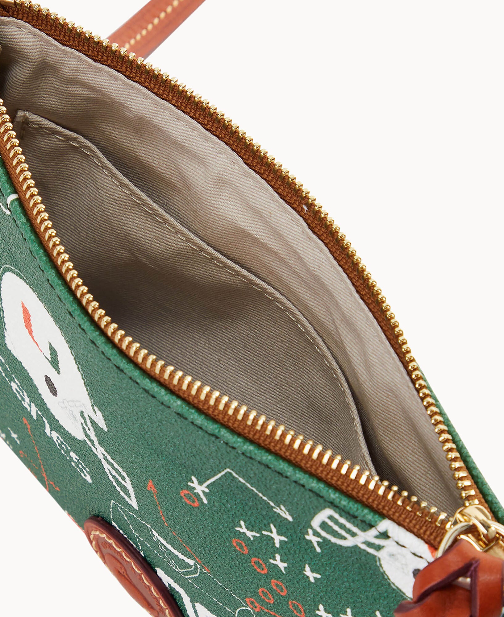 Collegiate University of Miami Top Zip Crossbody - Image 3