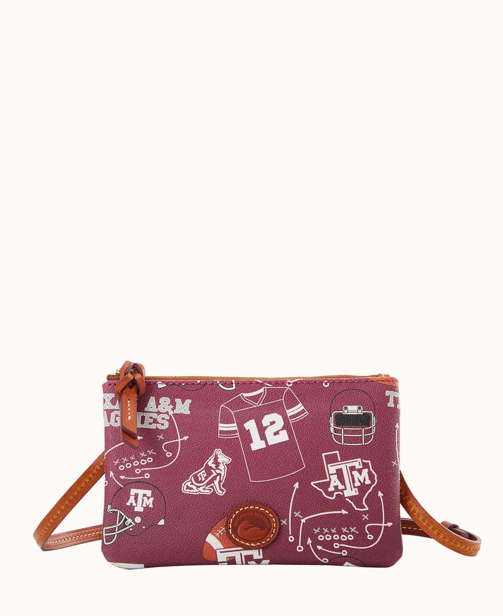 Collegiate Texas A&M Top Zip Crossbody