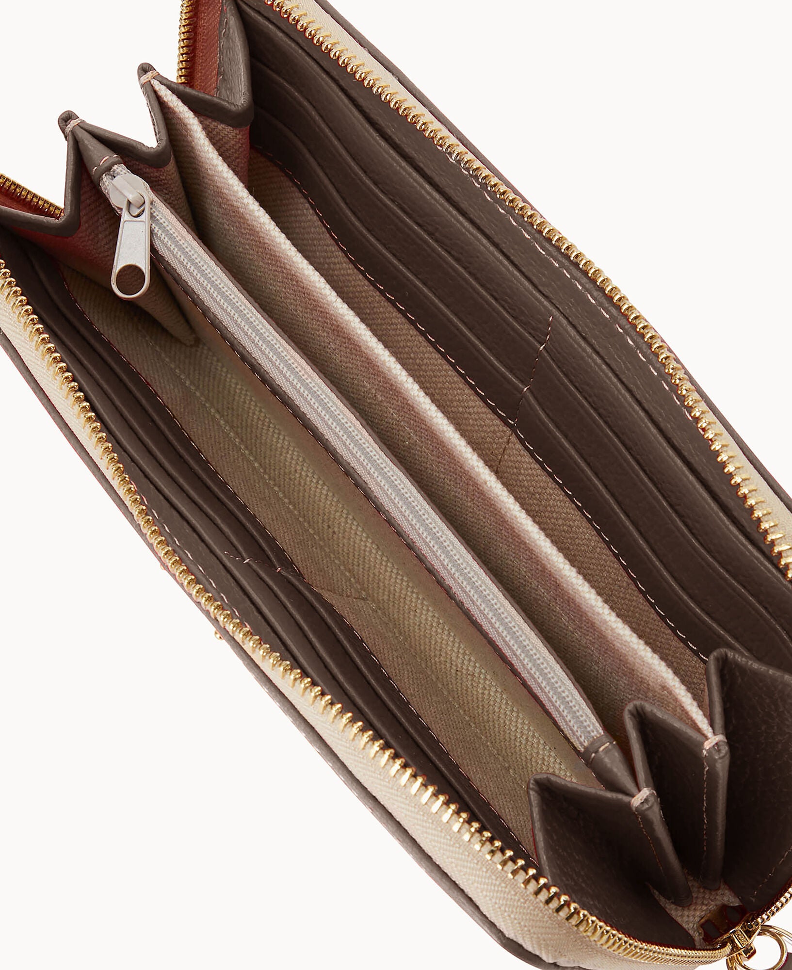 Lucca Leather Large Zip Around Wristlet - Image 6