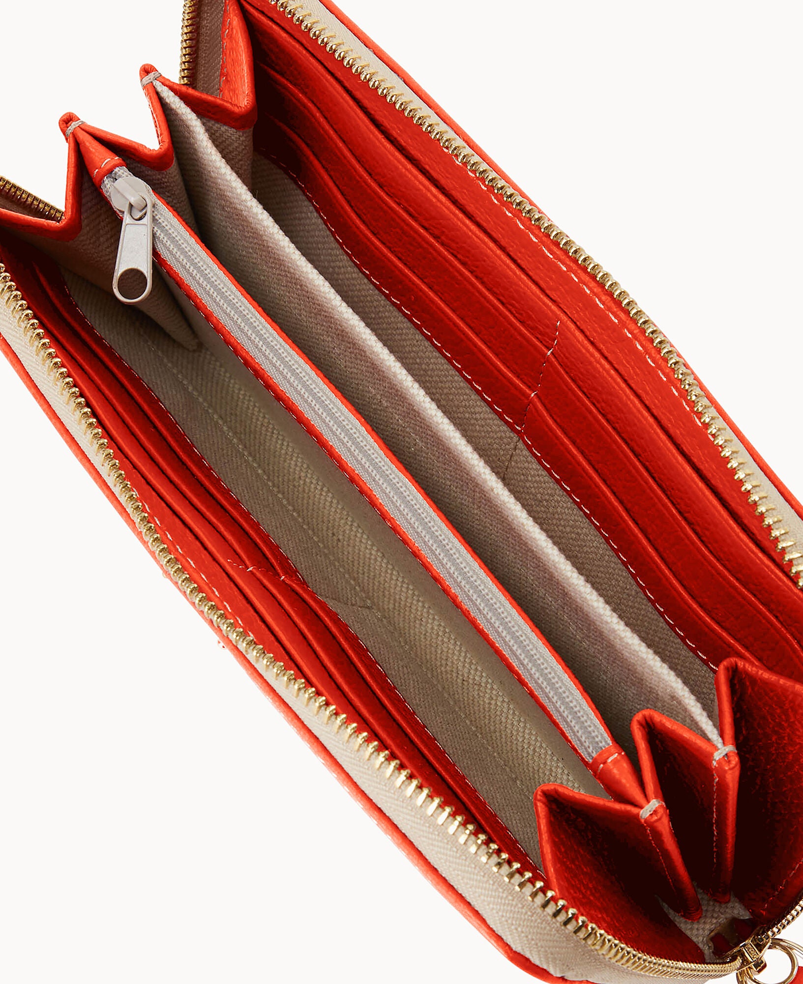 Lucca Leather Large Zip Around Wristlet - Image 30