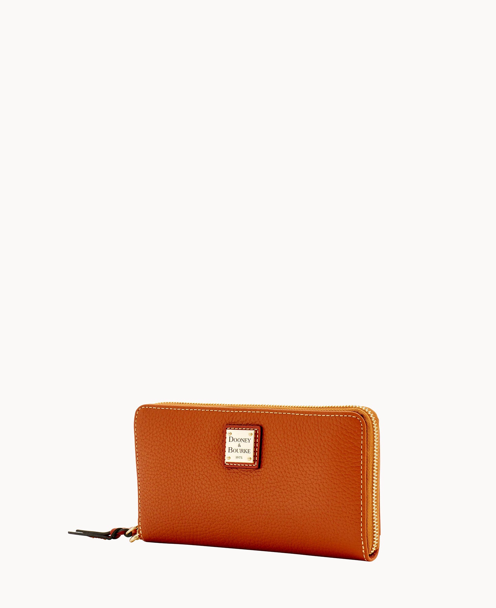 Pebble Grain Large Zip Around Wristlet - Image 29
