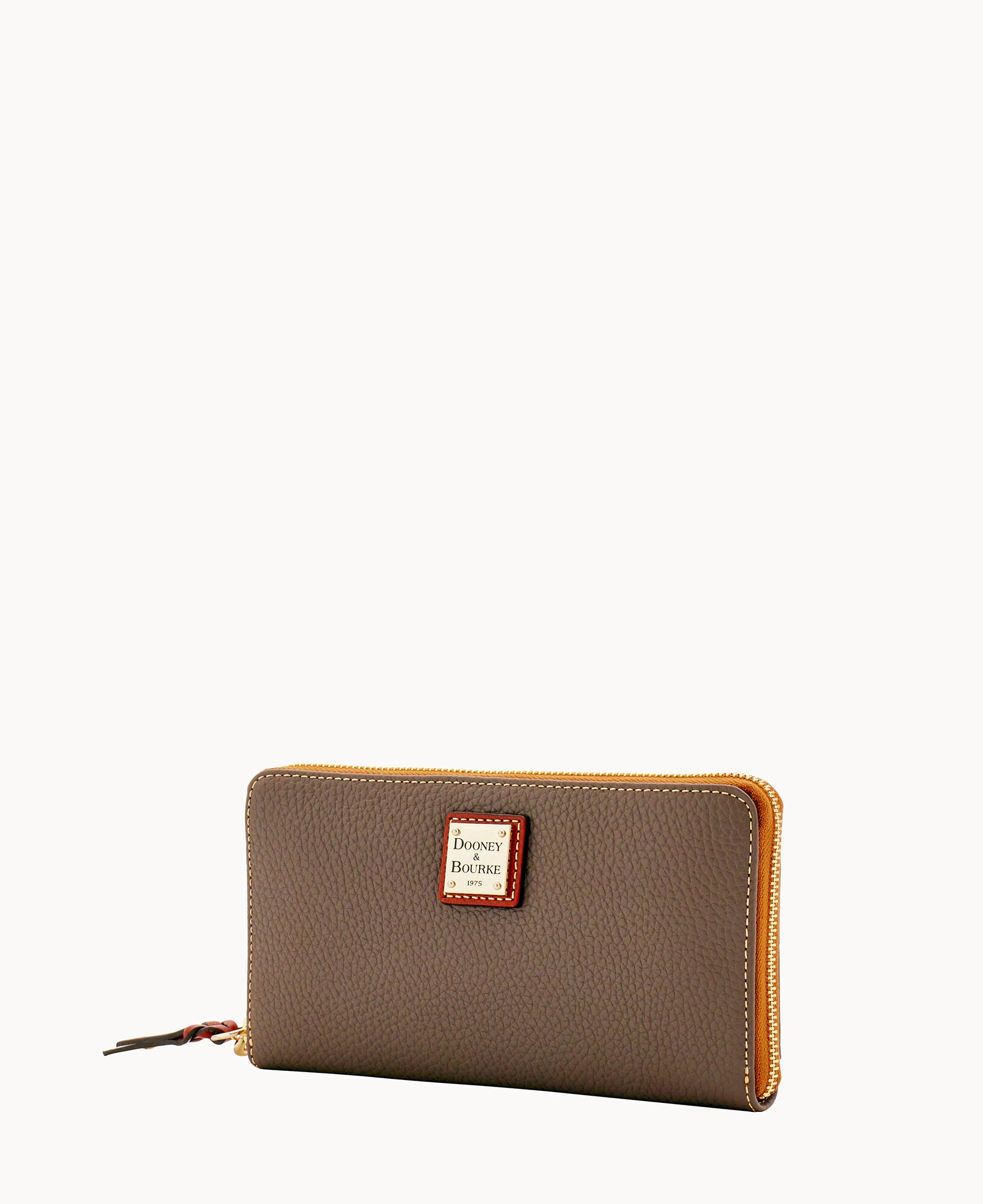Pebble Grain Large Zip Around Wristlet - Image 23