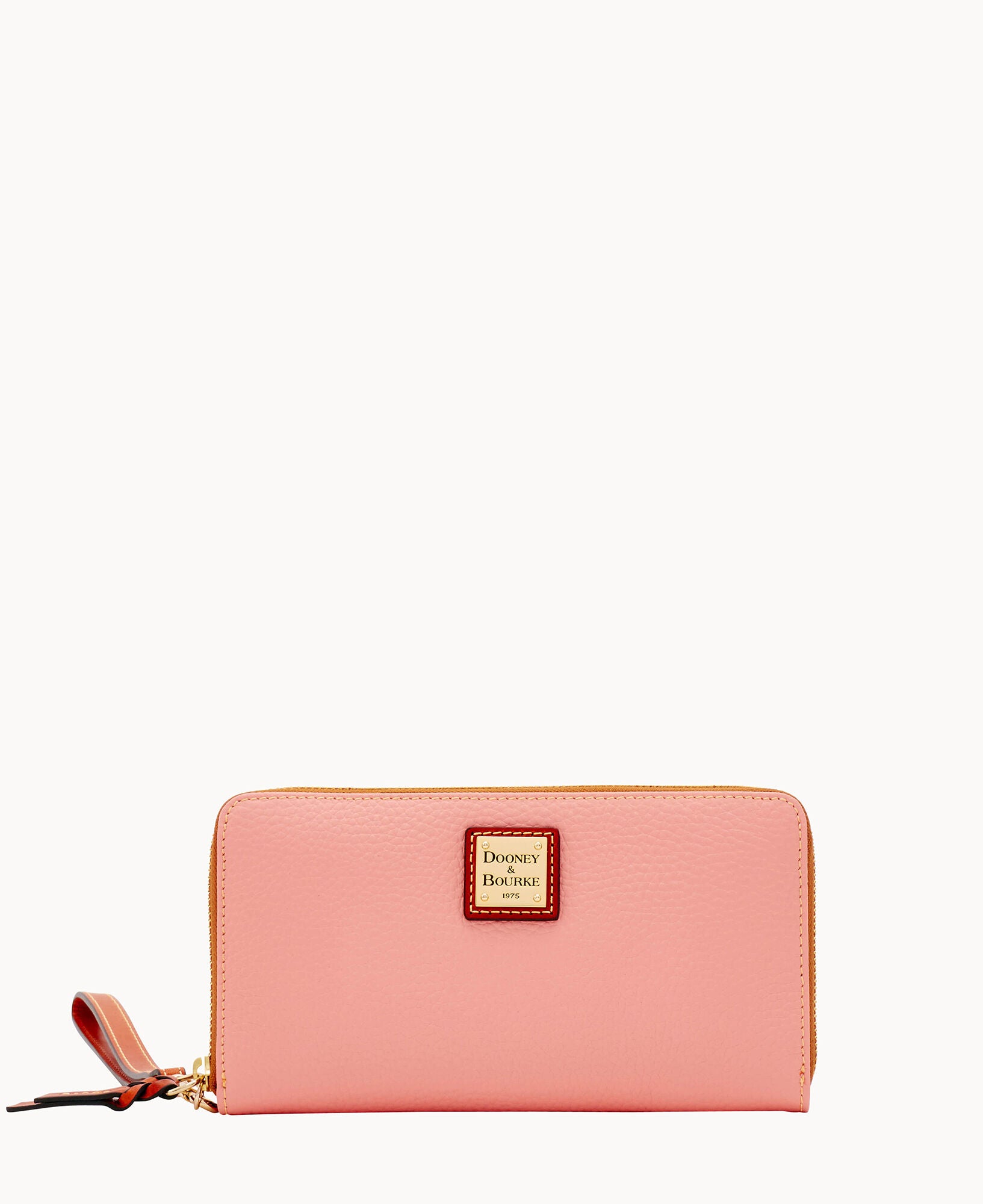 Pebble Grain Large Zip Around Wristlet - Image 4