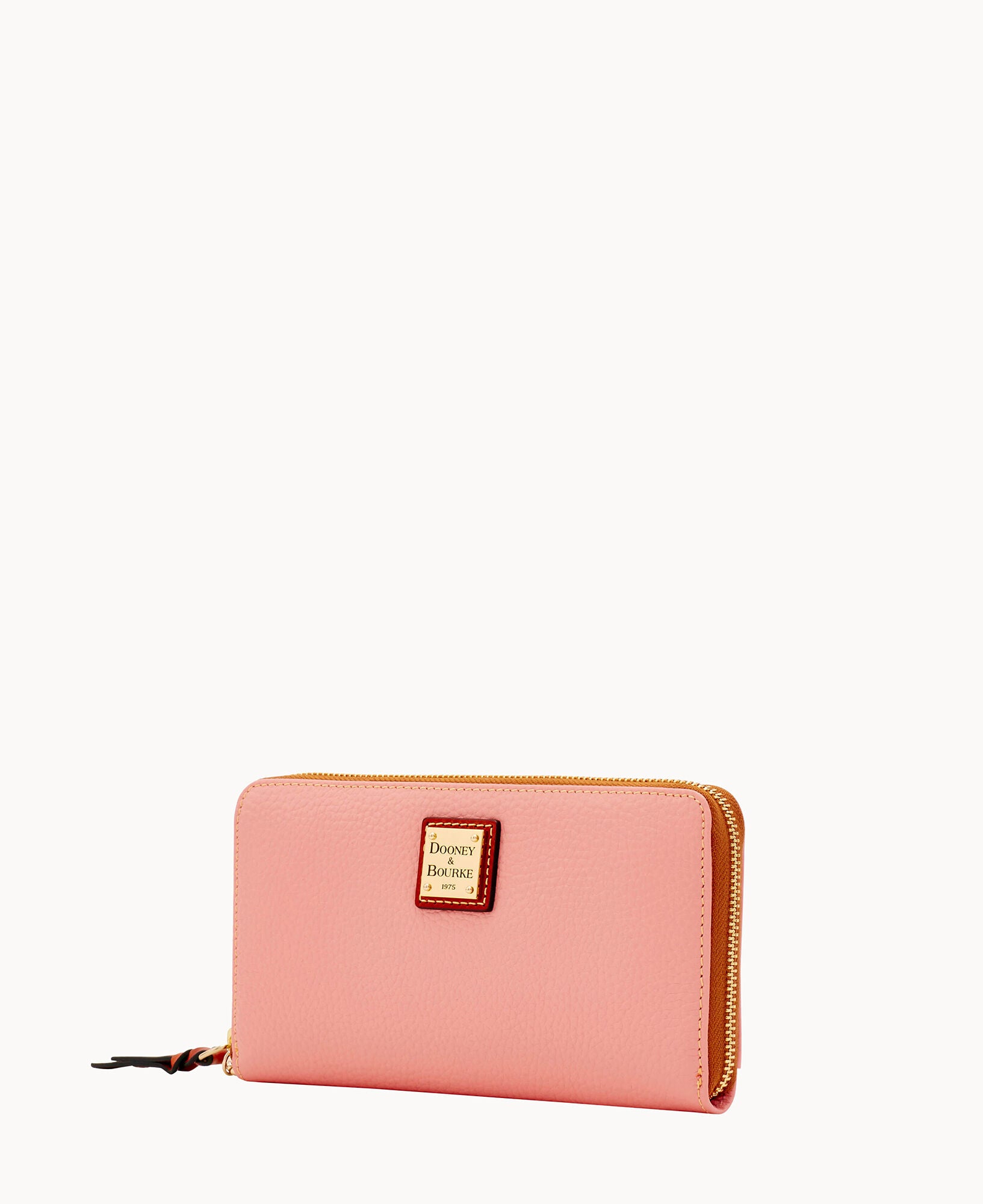 Pebble Grain Large Zip Around Wristlet - Image 5