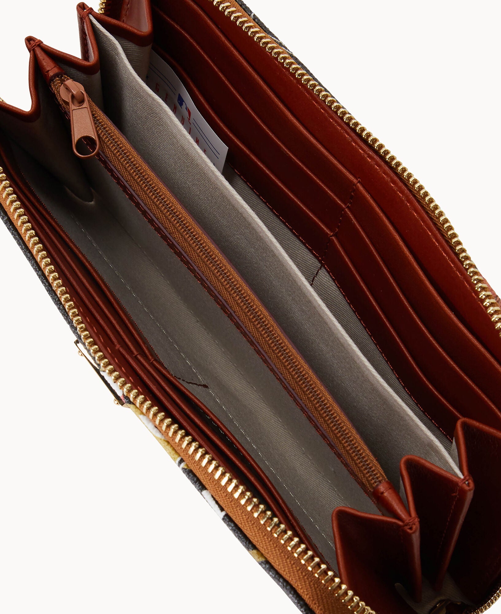 MLB Marlins Large Zip Around Wristlet - Image 6