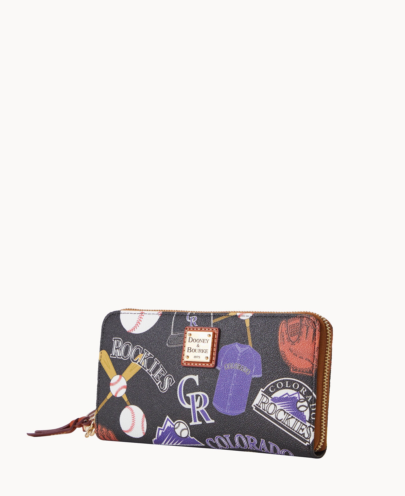 MLB Rockies Large Zip Around Wristlet - Image 5