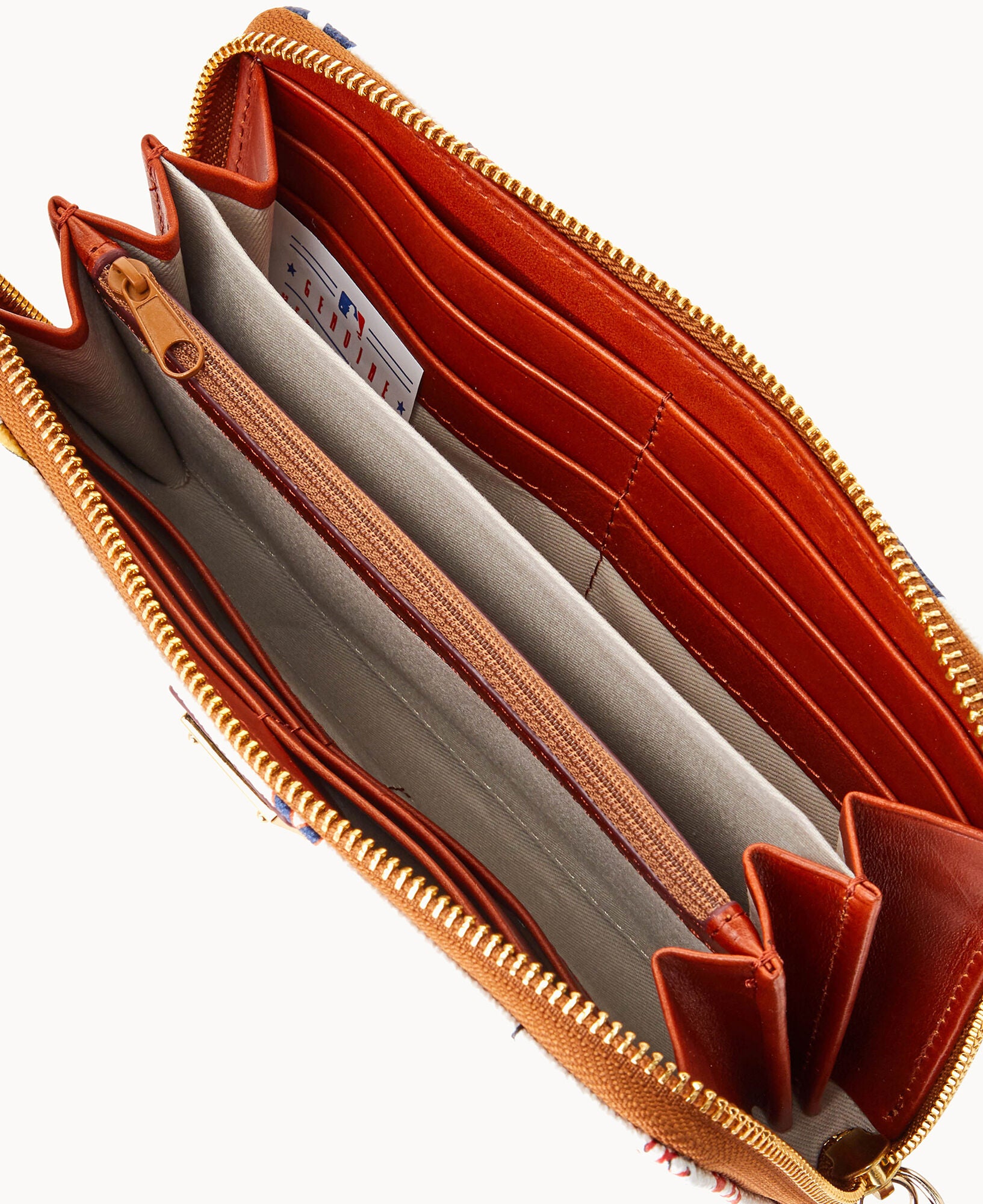 MLB Astros Large Zip Around Wristlet - Image 3