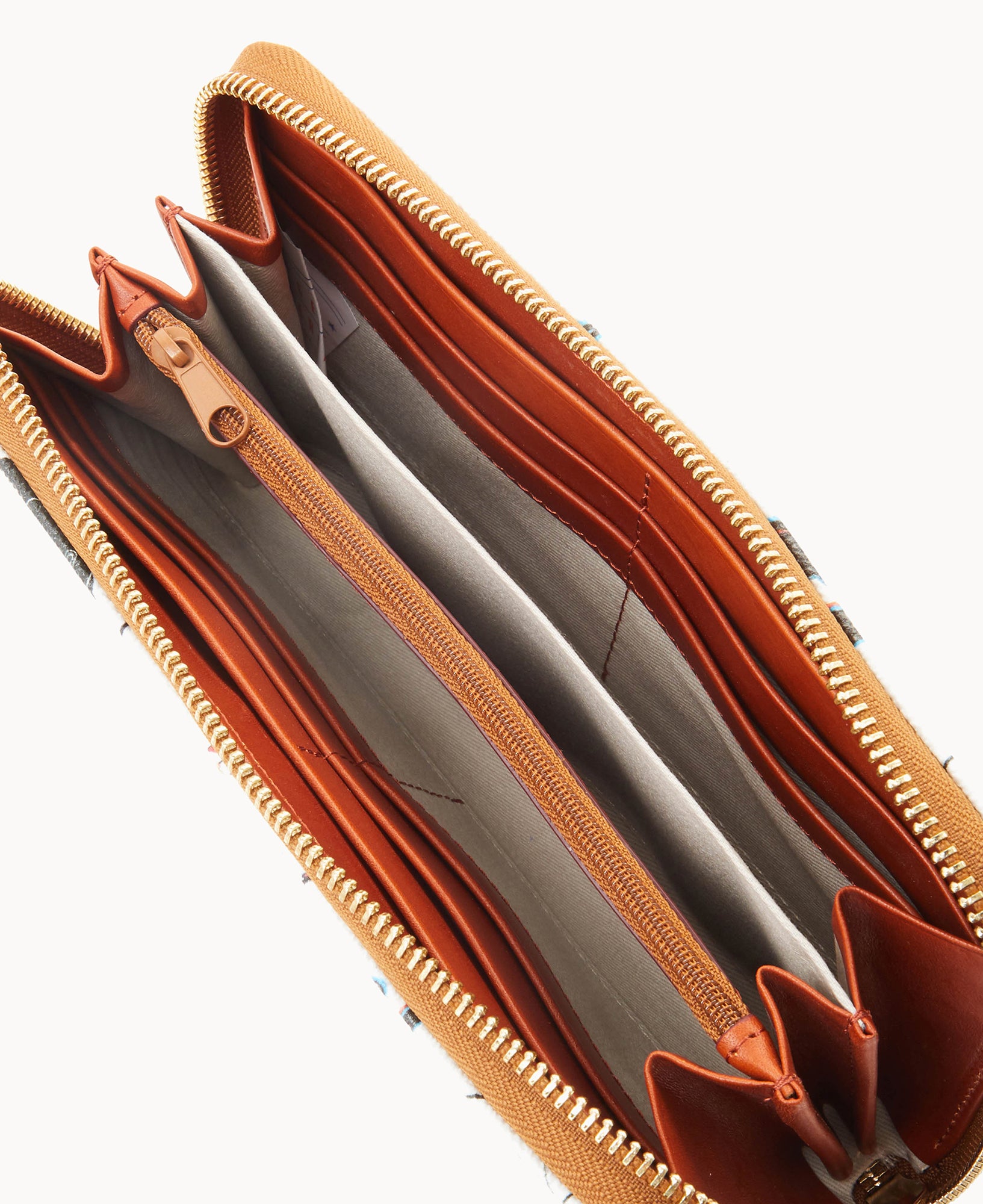 MLB Marlins Large Zip Around Wristlet - Image 3