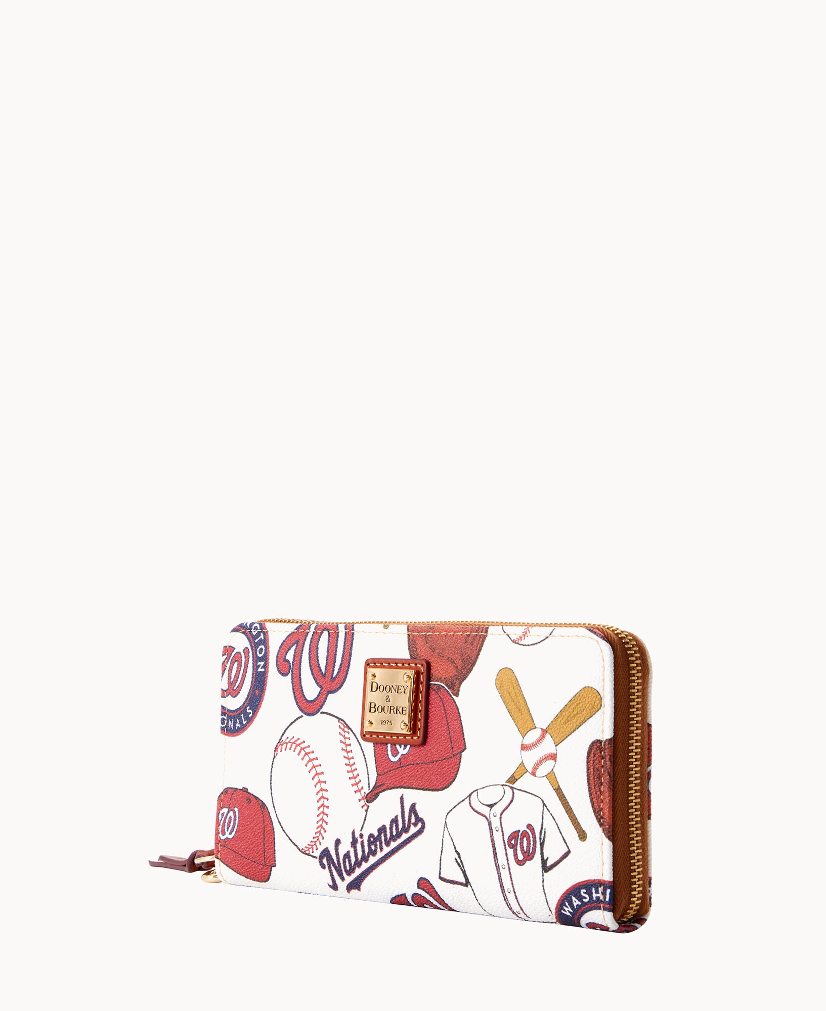 MLB Nationals Large Zip Around Wristlet - Image 5