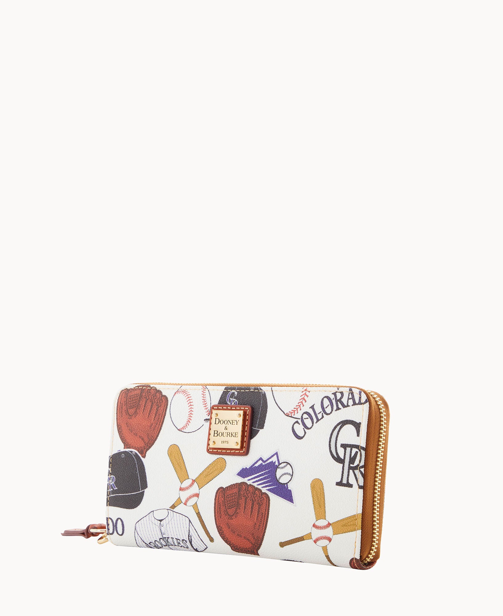 MLB Rockies Large Zip Around Wristlet - Image 2