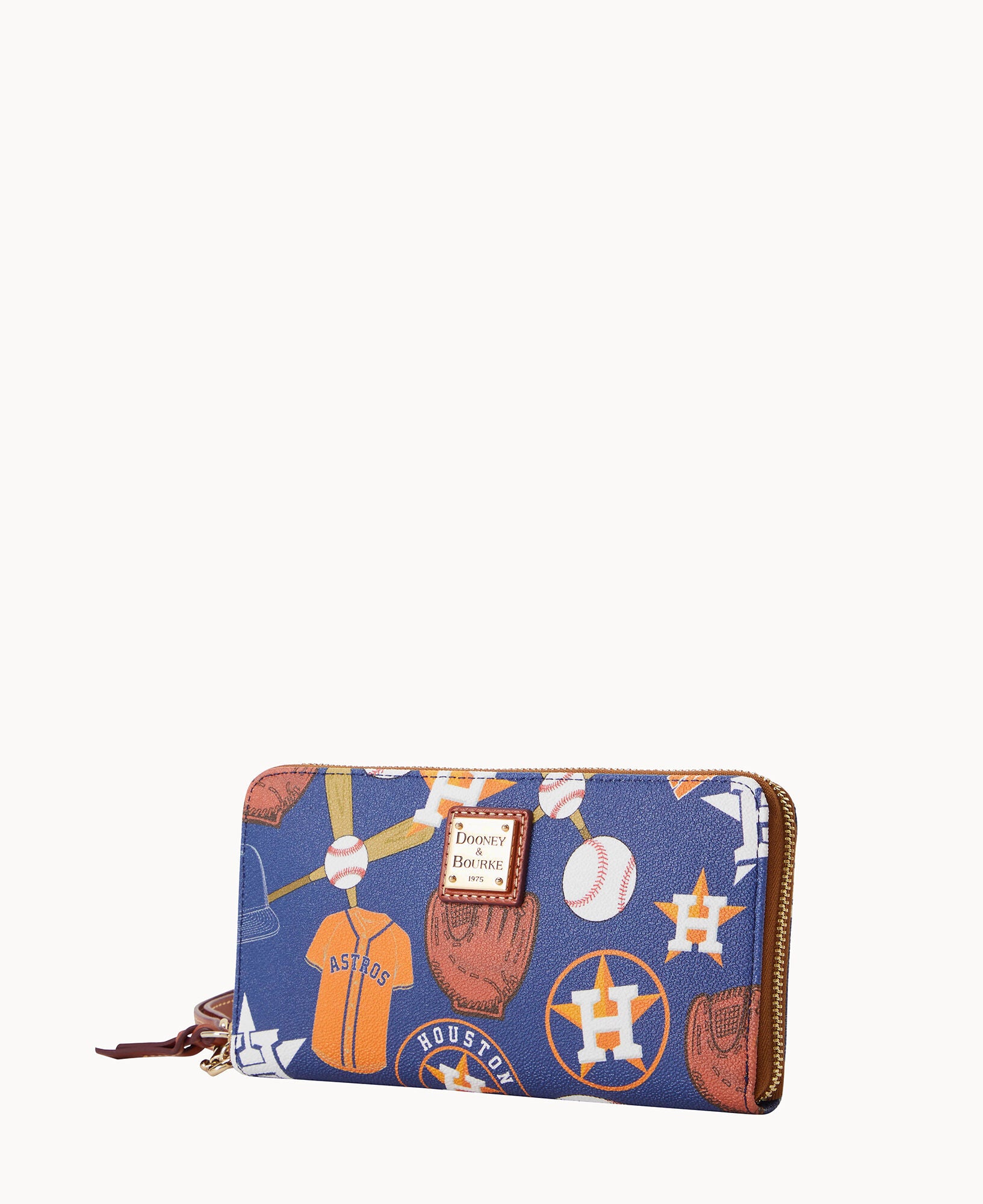 MLB Astros Large Zip Around Wristlet - Image 5