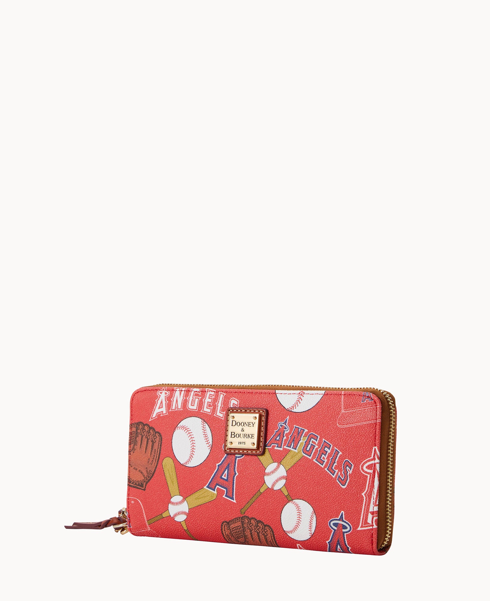 MLB Angels Large Zip Around Wristlet - Image 5