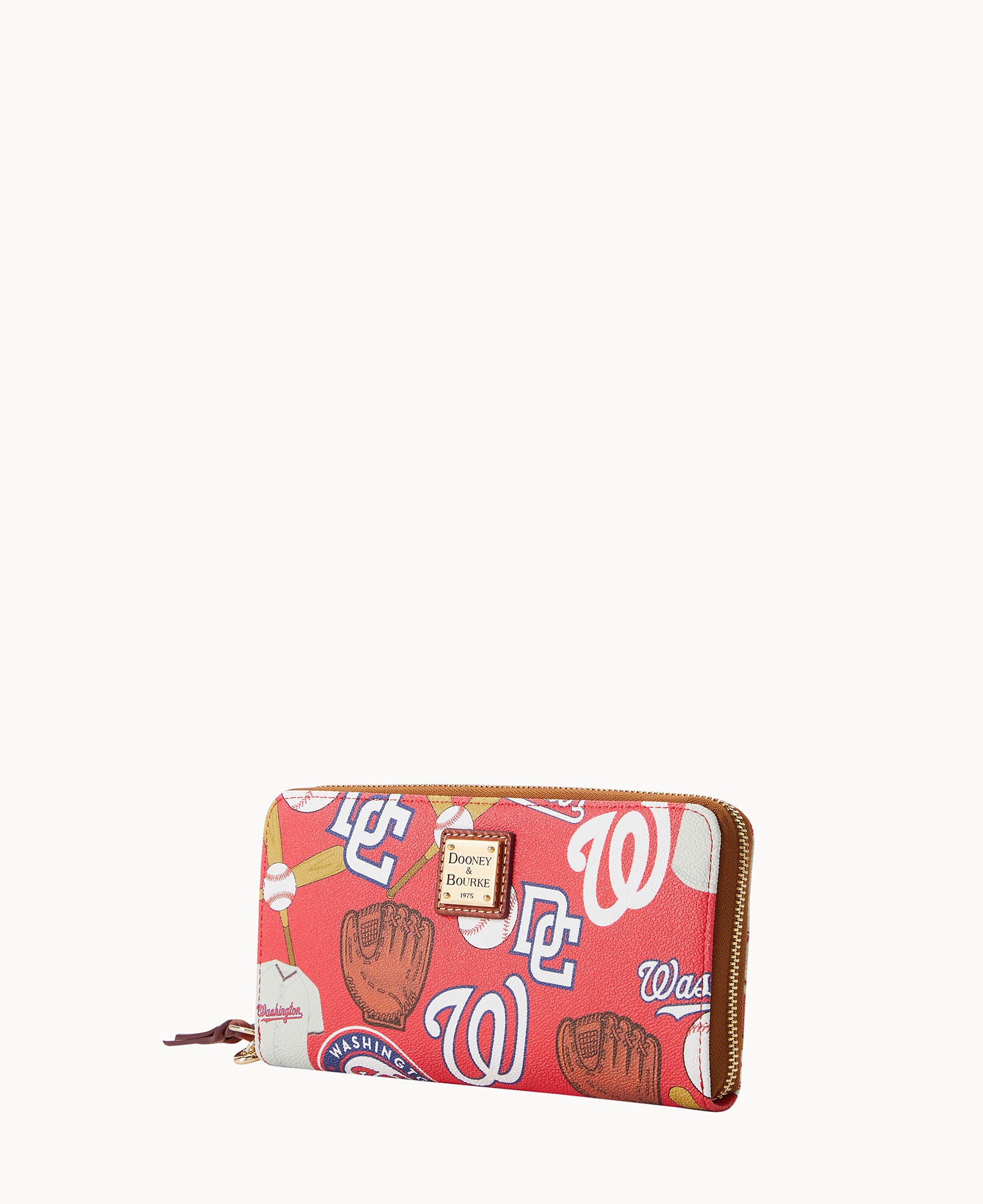 MLB Nationals Large Zip Around Wristlet - Image 2