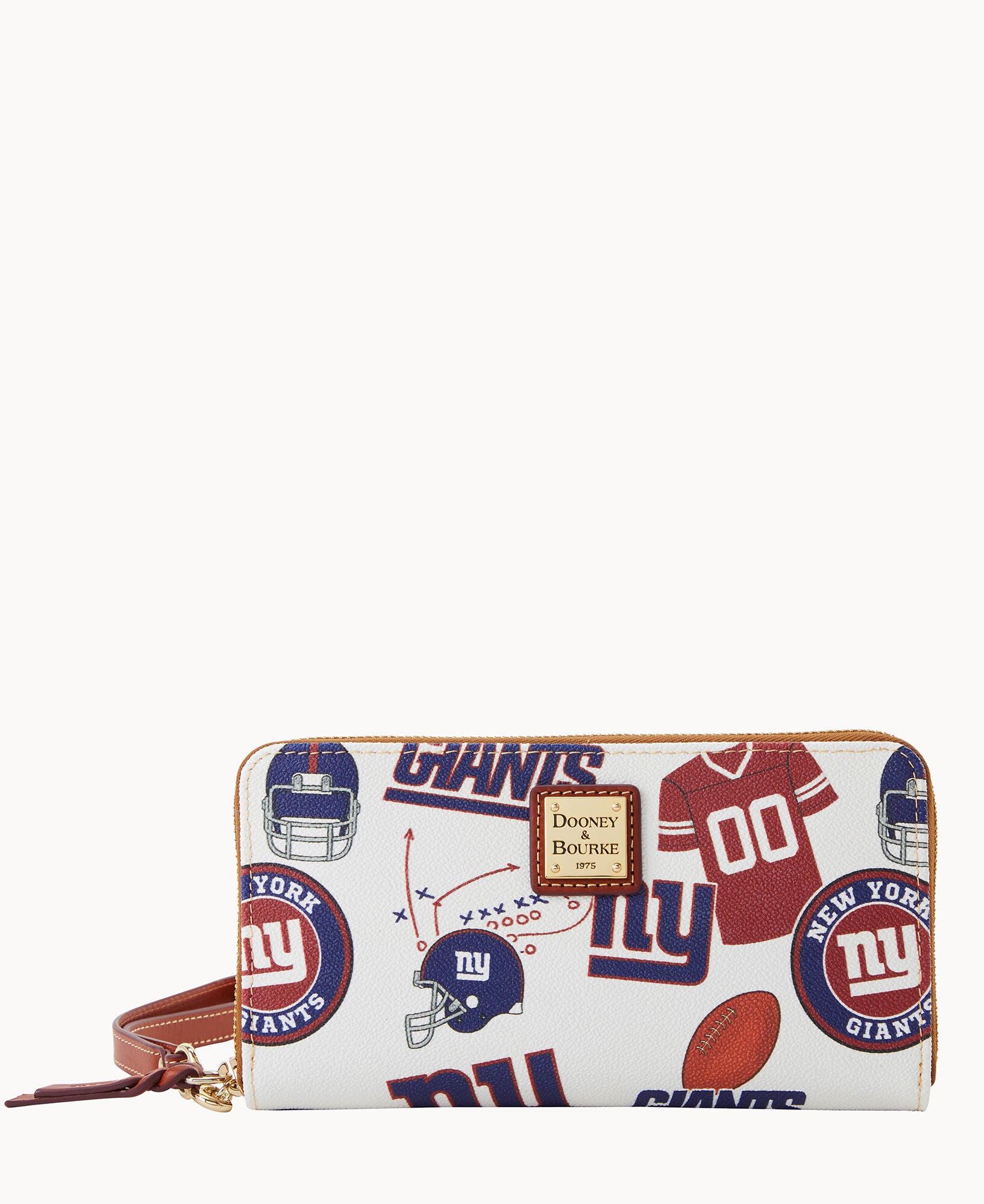 NFL NY Giants Large Zip Around Wristlet - Image 4