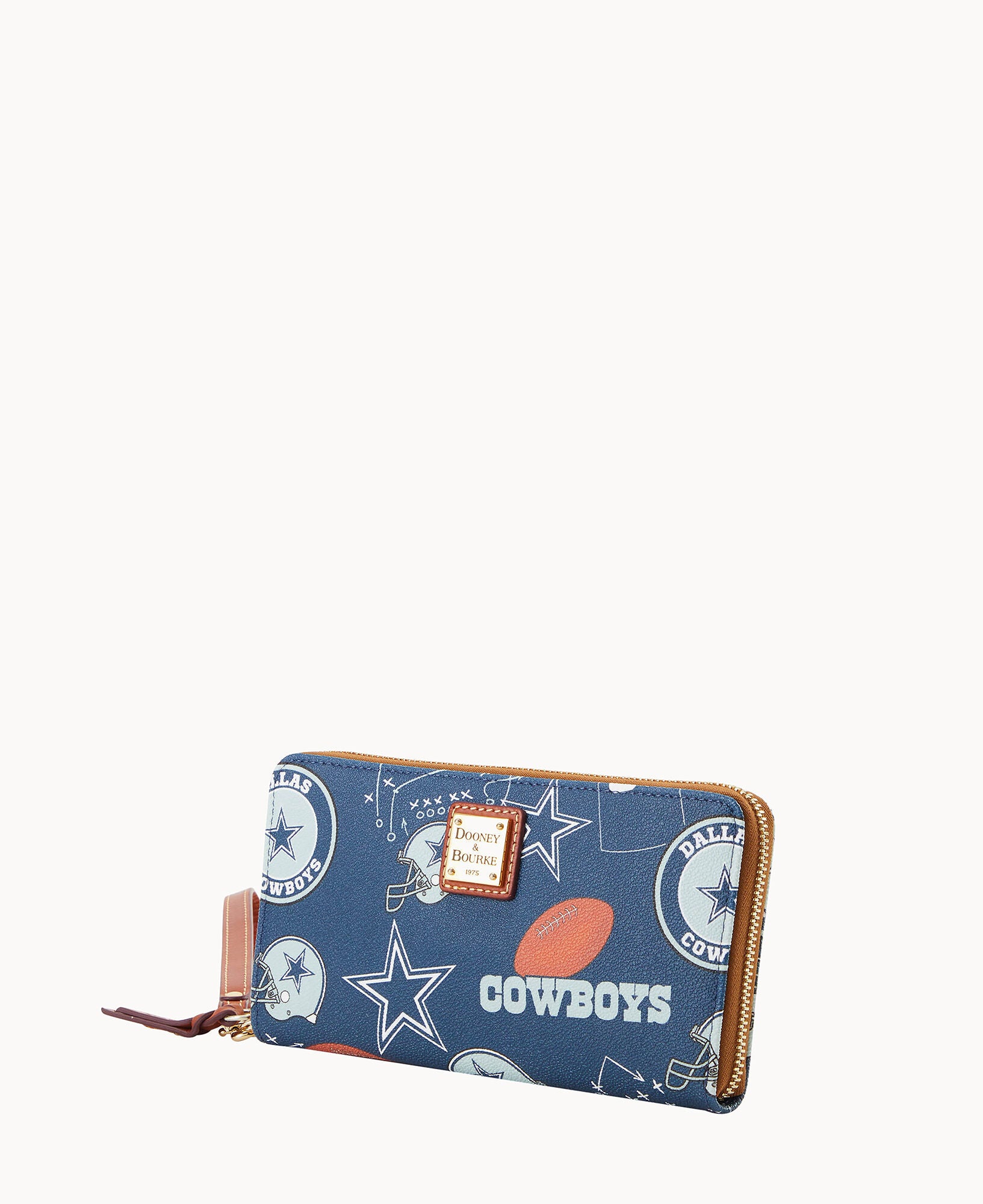 NFL Cowboys Large Zip Around Wristlet - Image 2