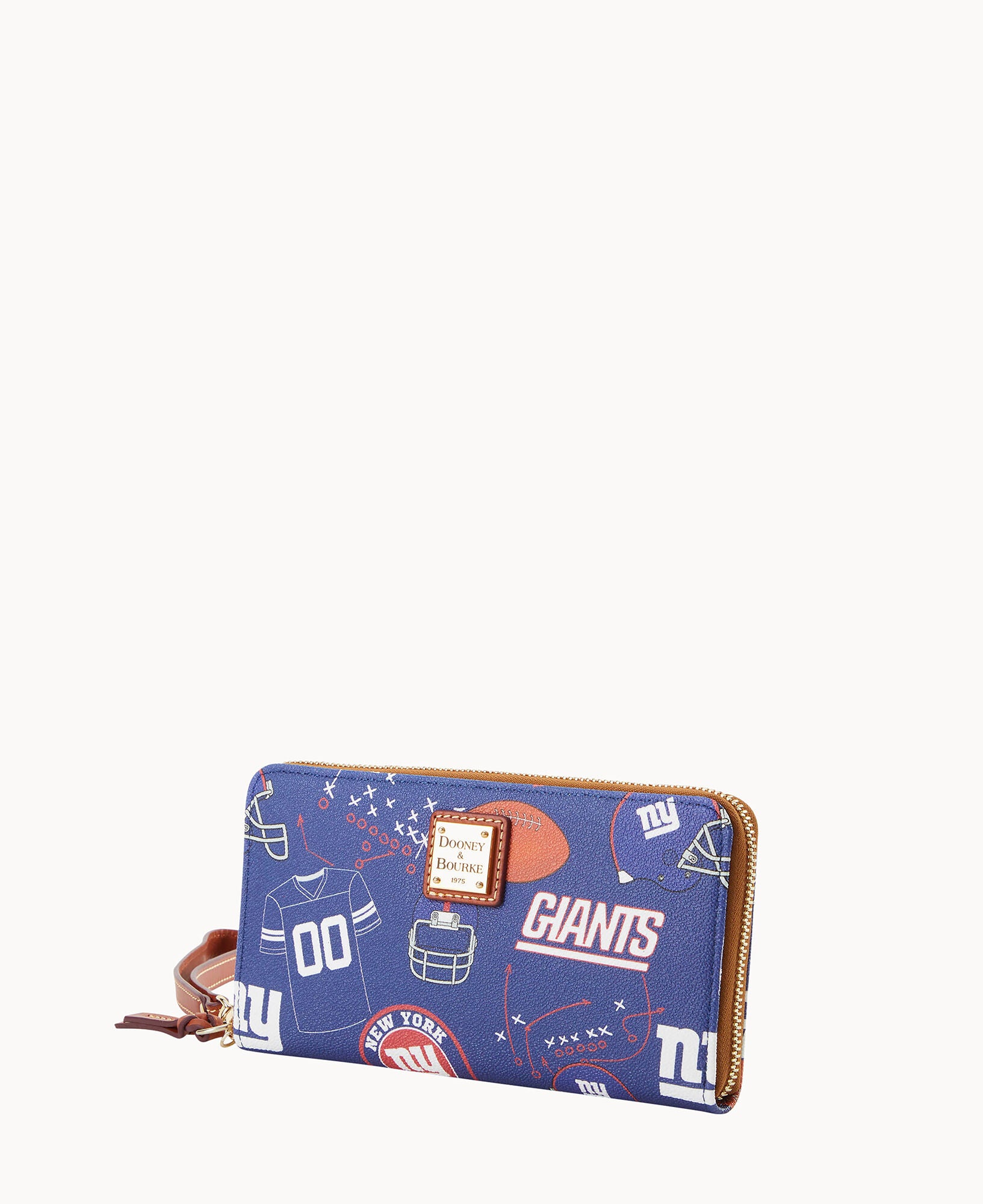 NFL NY Giants Large Zip Around Wristlet - Image 2