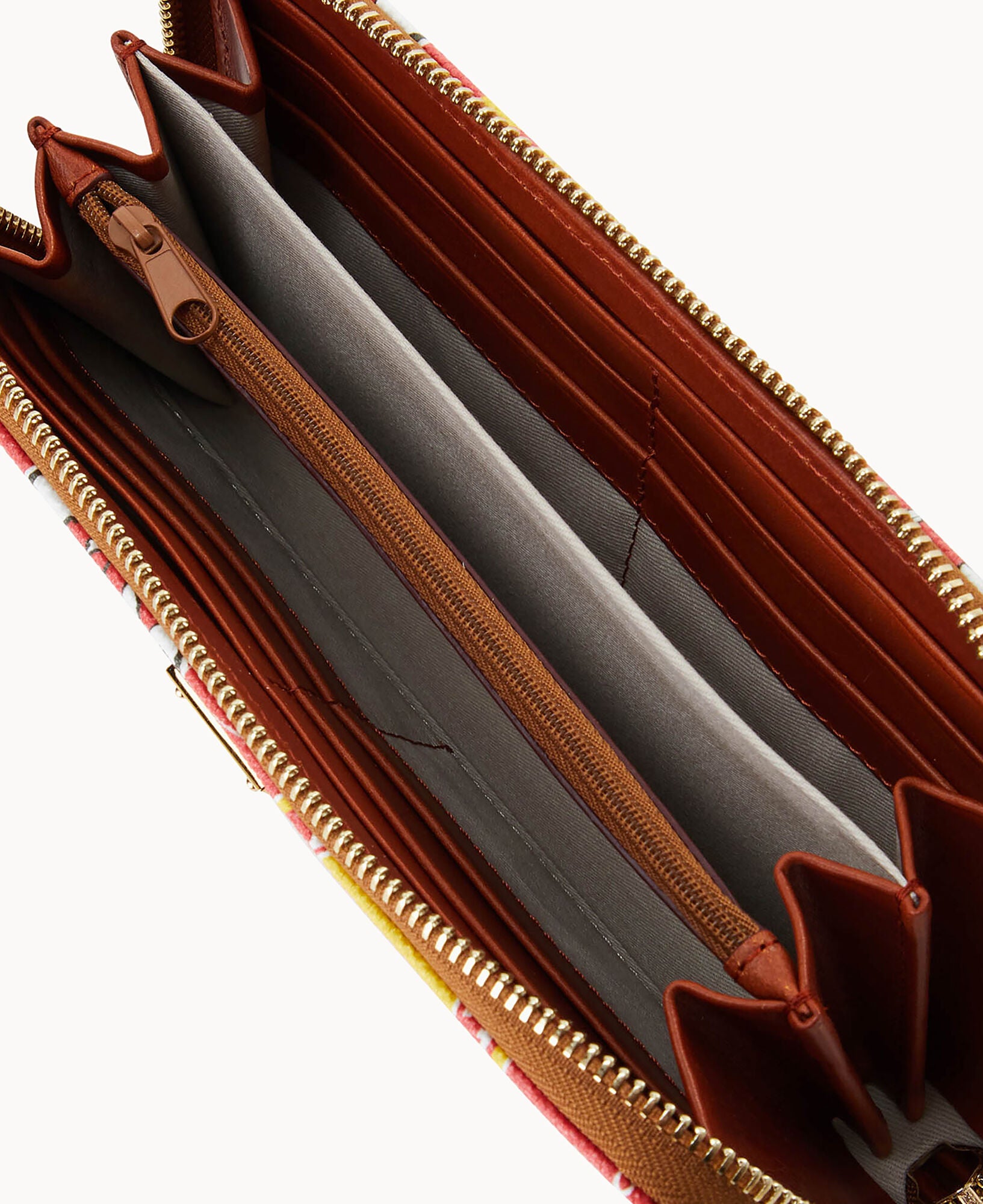 NFL Chiefs Large Zip Around Wristlet - Image 3