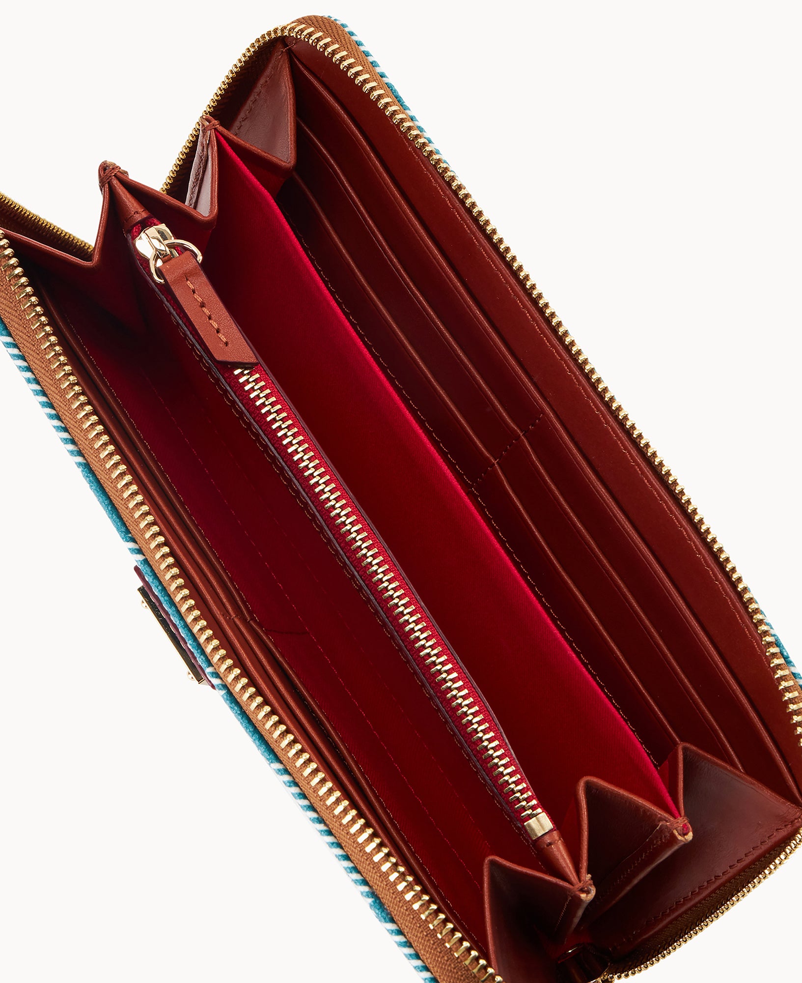 Oxford Large Zip Around Wallet - Image 9