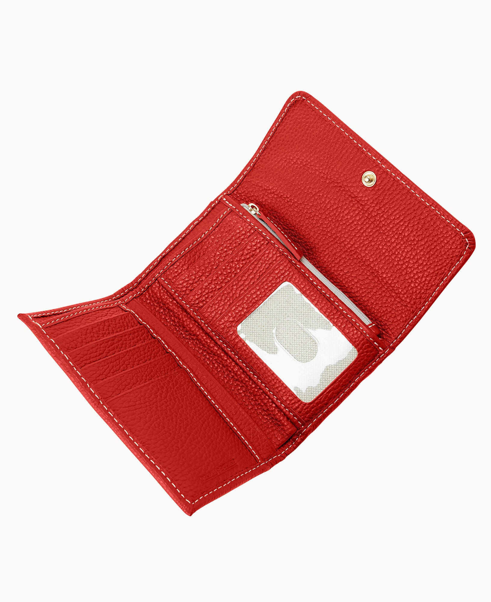 Lucca Leather Flap Wallet - Image 3