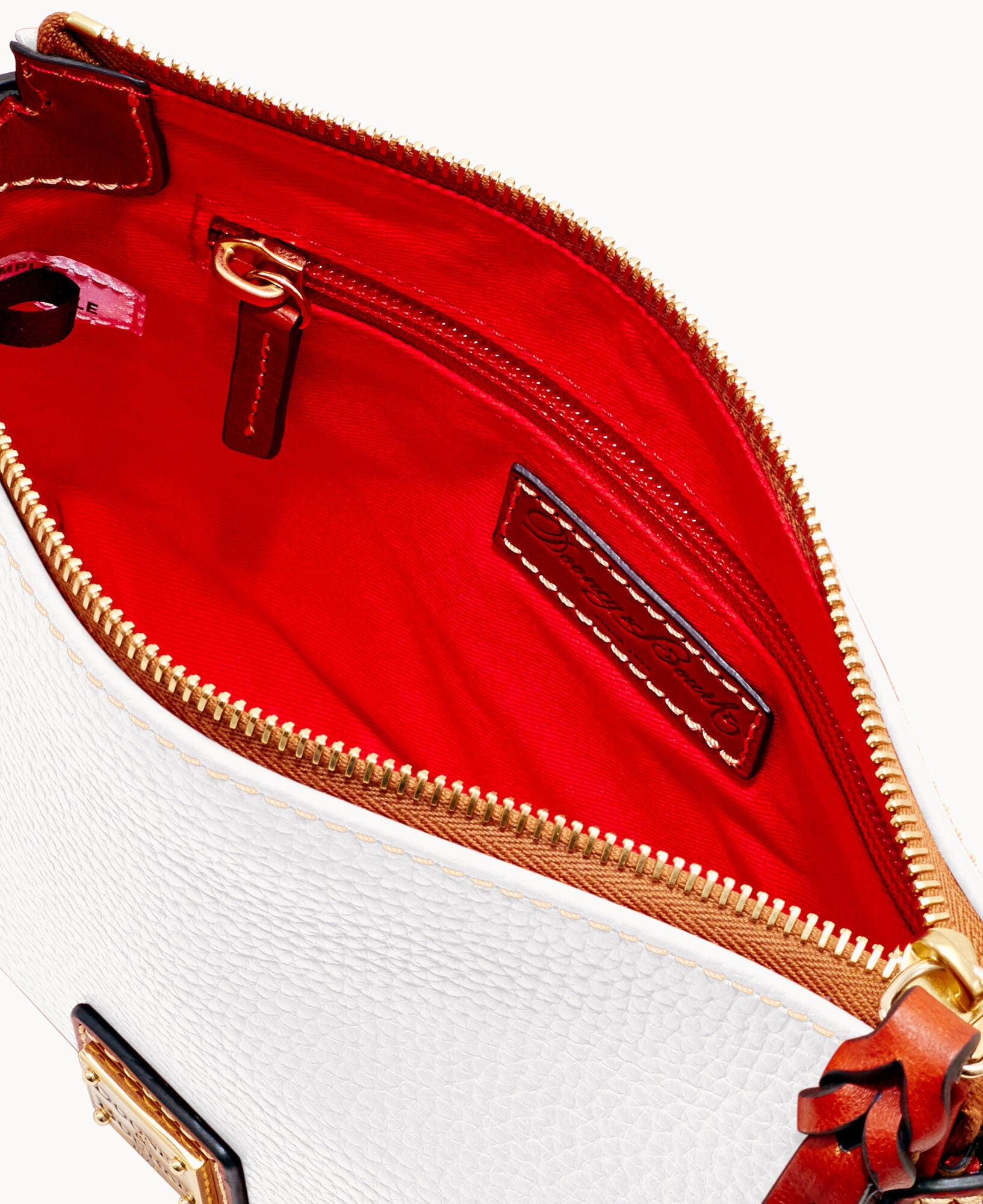 Pebble Grain Crossbody Pouchette - Image 15