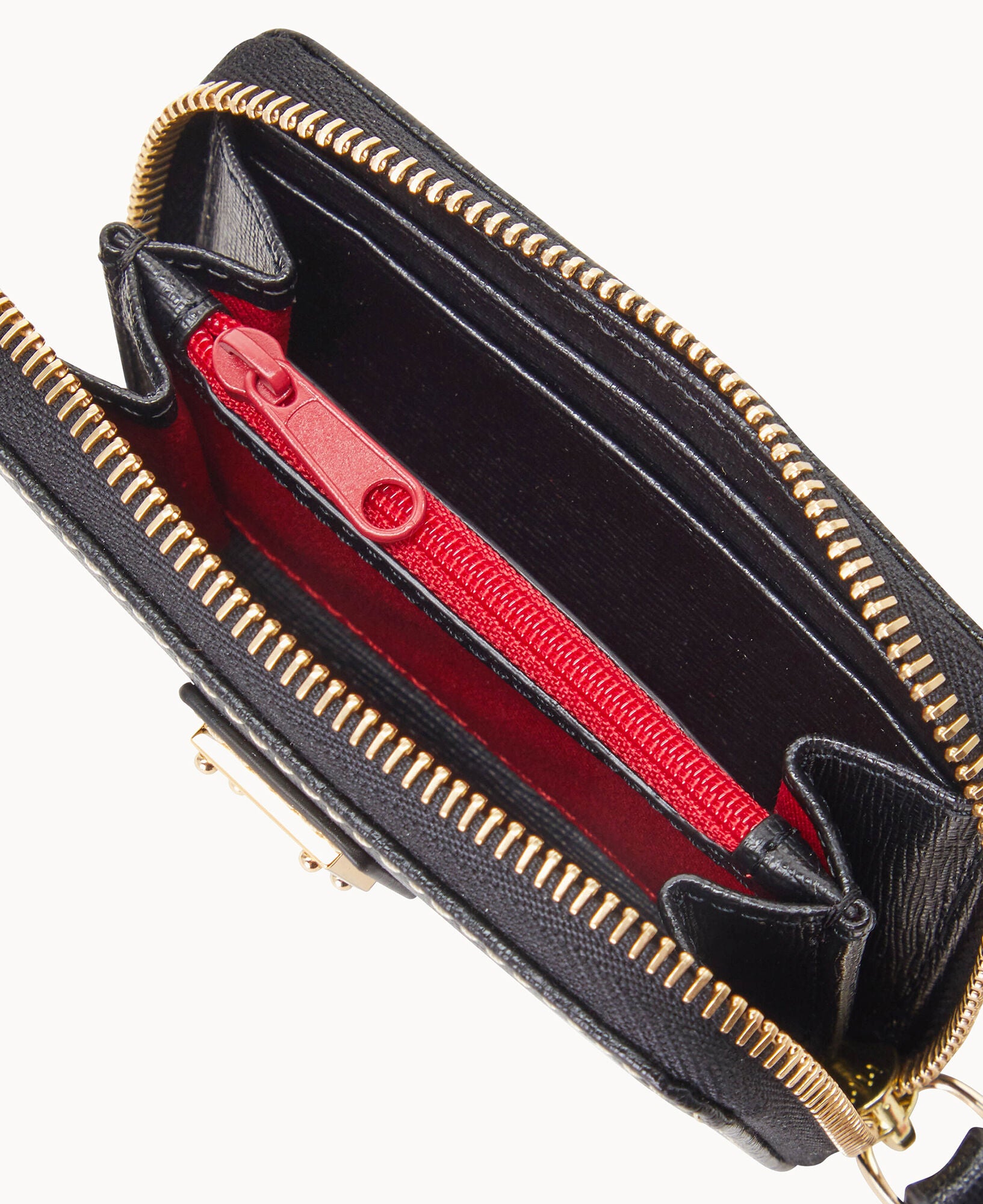 Saffiano Large Zip Around Credit Card Case - Image 18