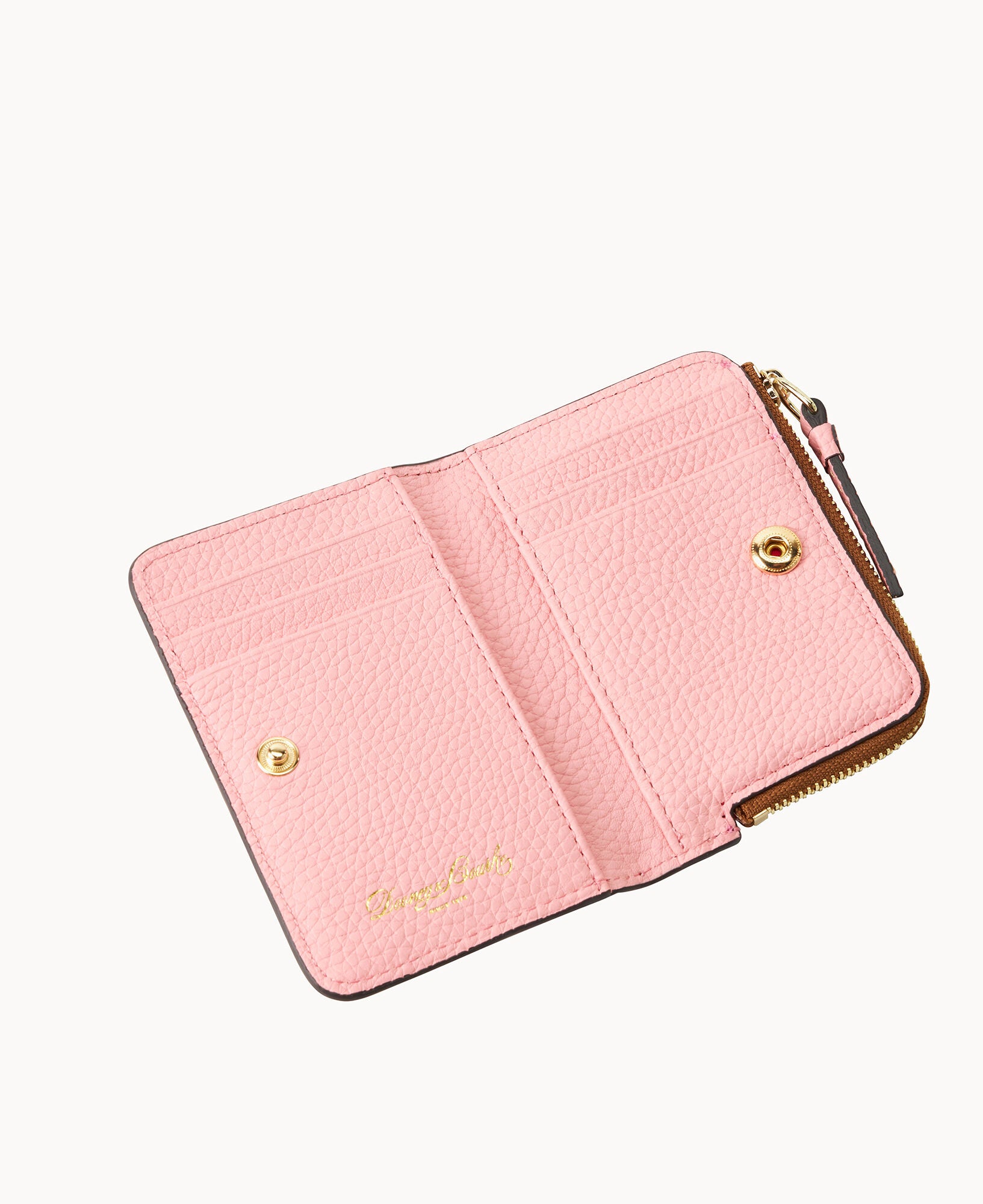 Pebble Grain Zip Credit Card Wallet 12 - Image 15