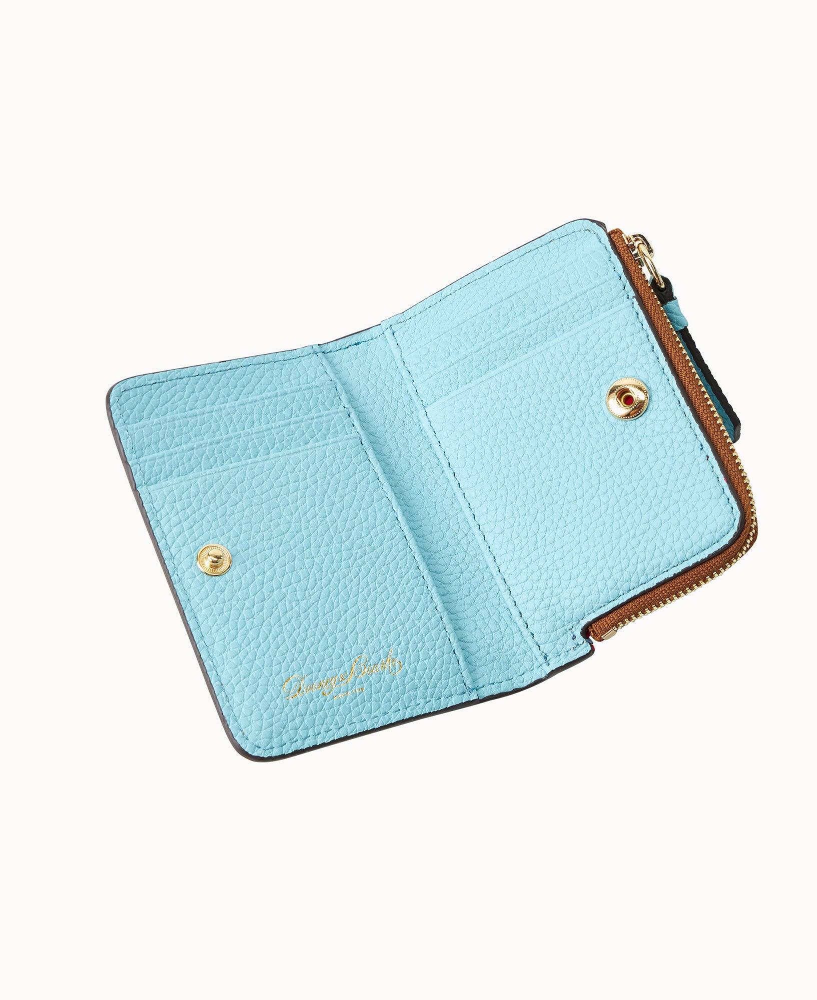 Pebble Grain Zip Credit Card Wallet 12 - Image 24