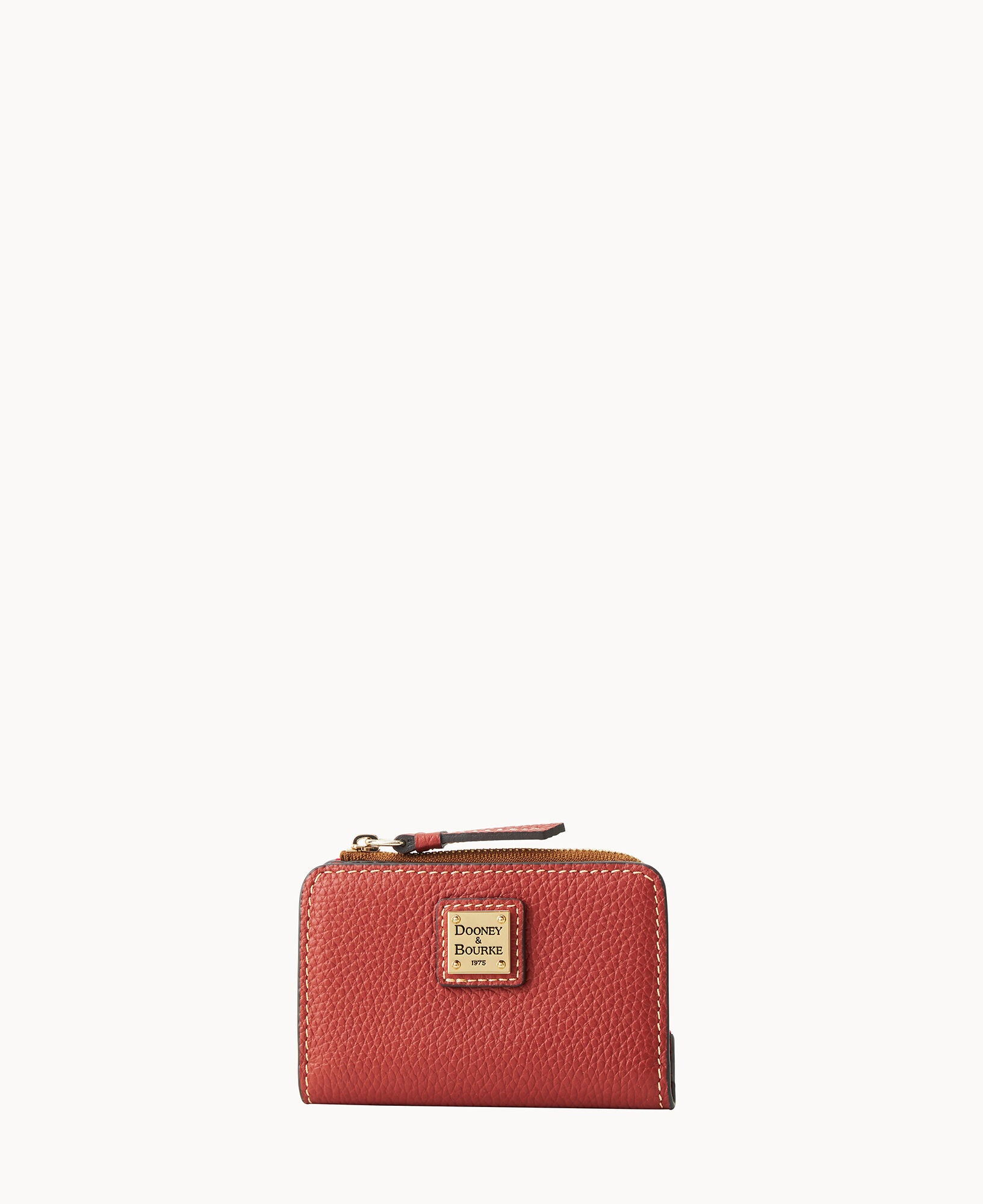 Pebble Grain Zip Credit Card Wallet 12 - Image 25