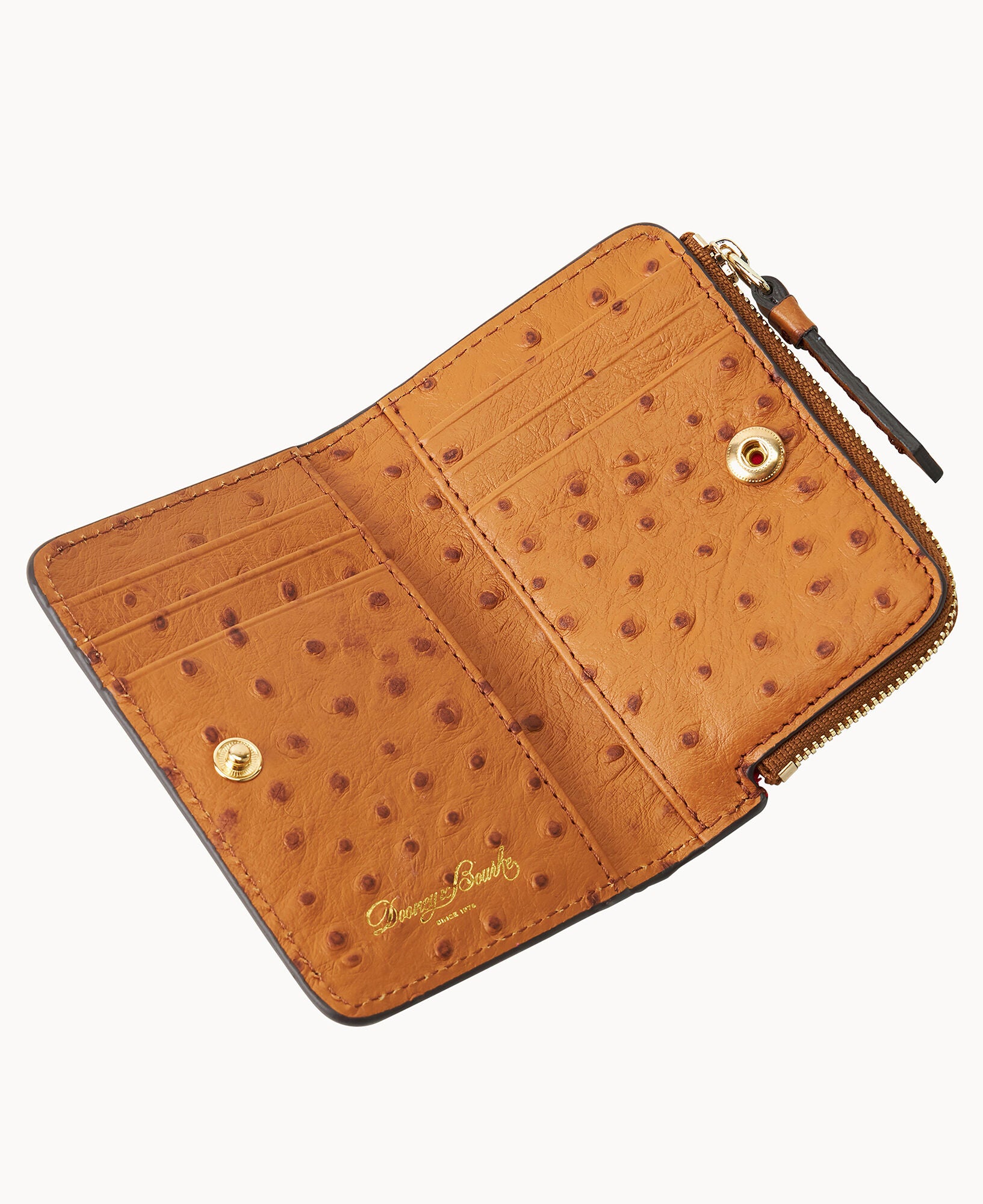 Ostrich Zip Credit Card Wallet 12 - Image 9