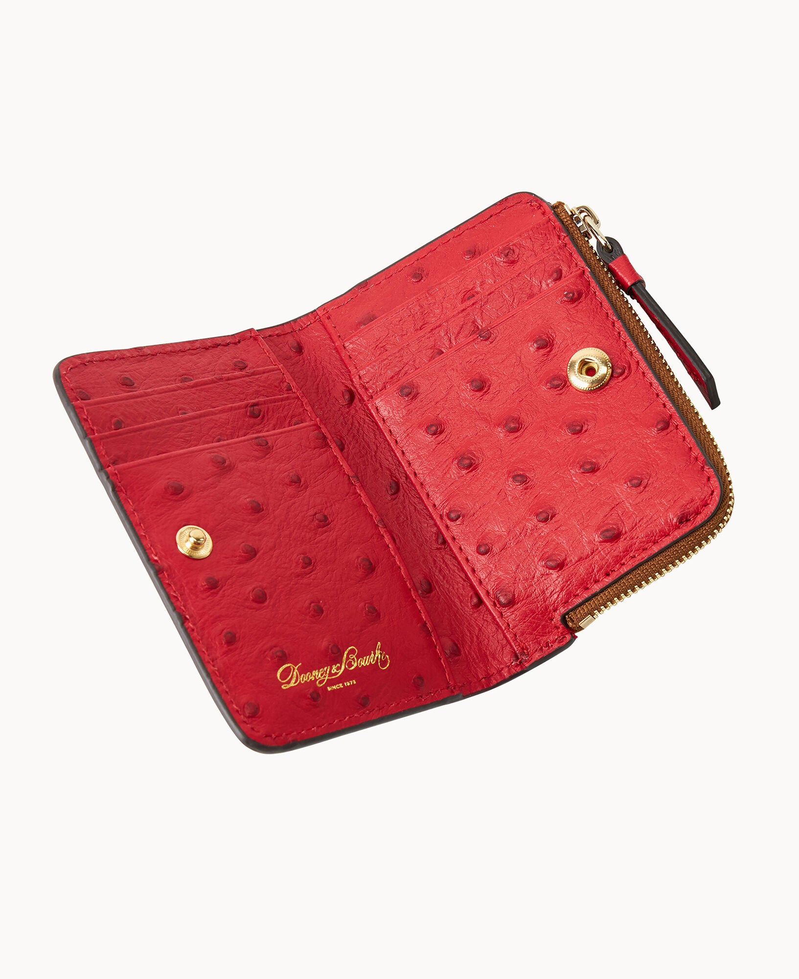 Ostrich Zip Credit Card Wallet 12 - Image 12