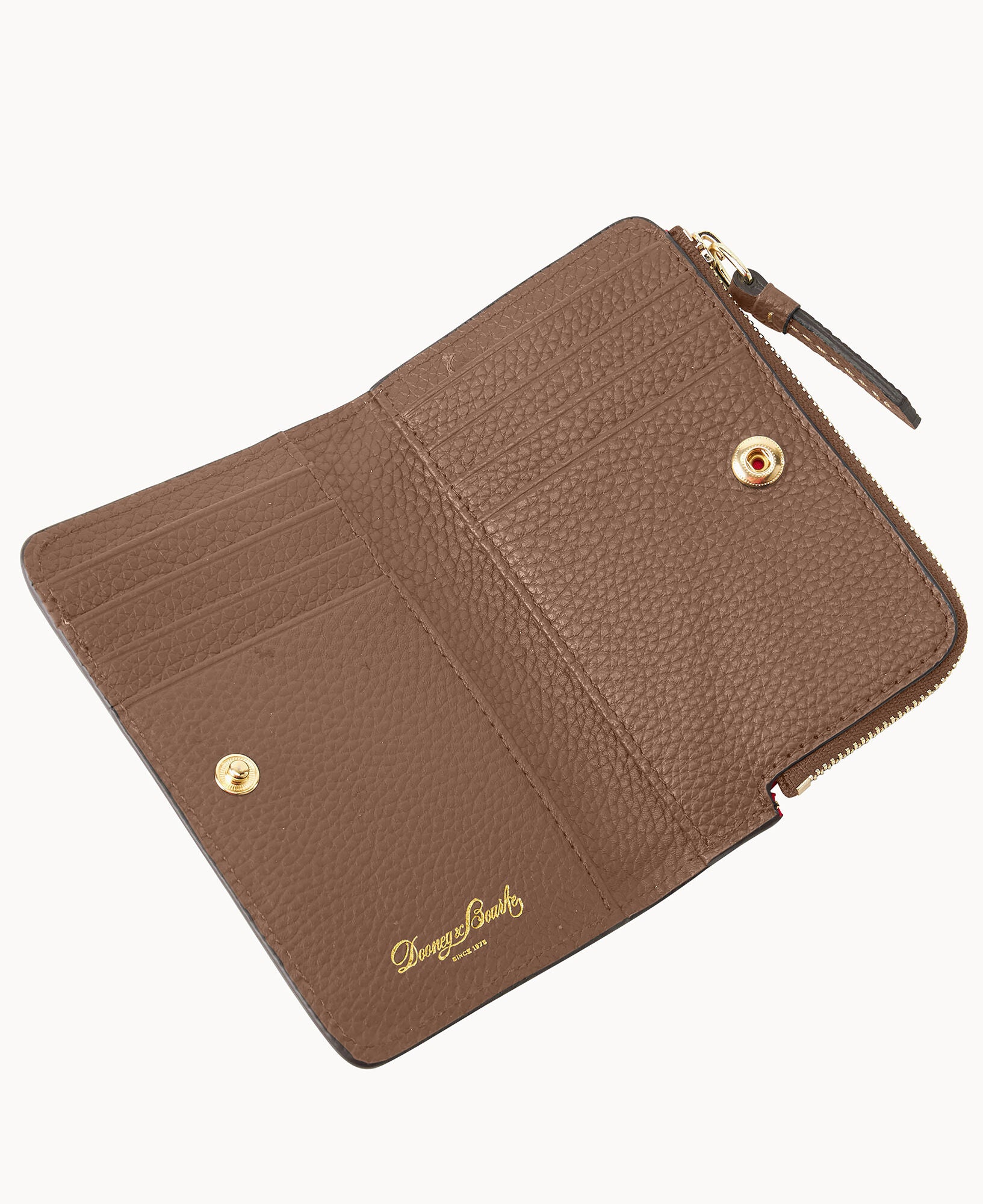 Pebble Grain Zip Credit Card Wallet 14 - Image 18