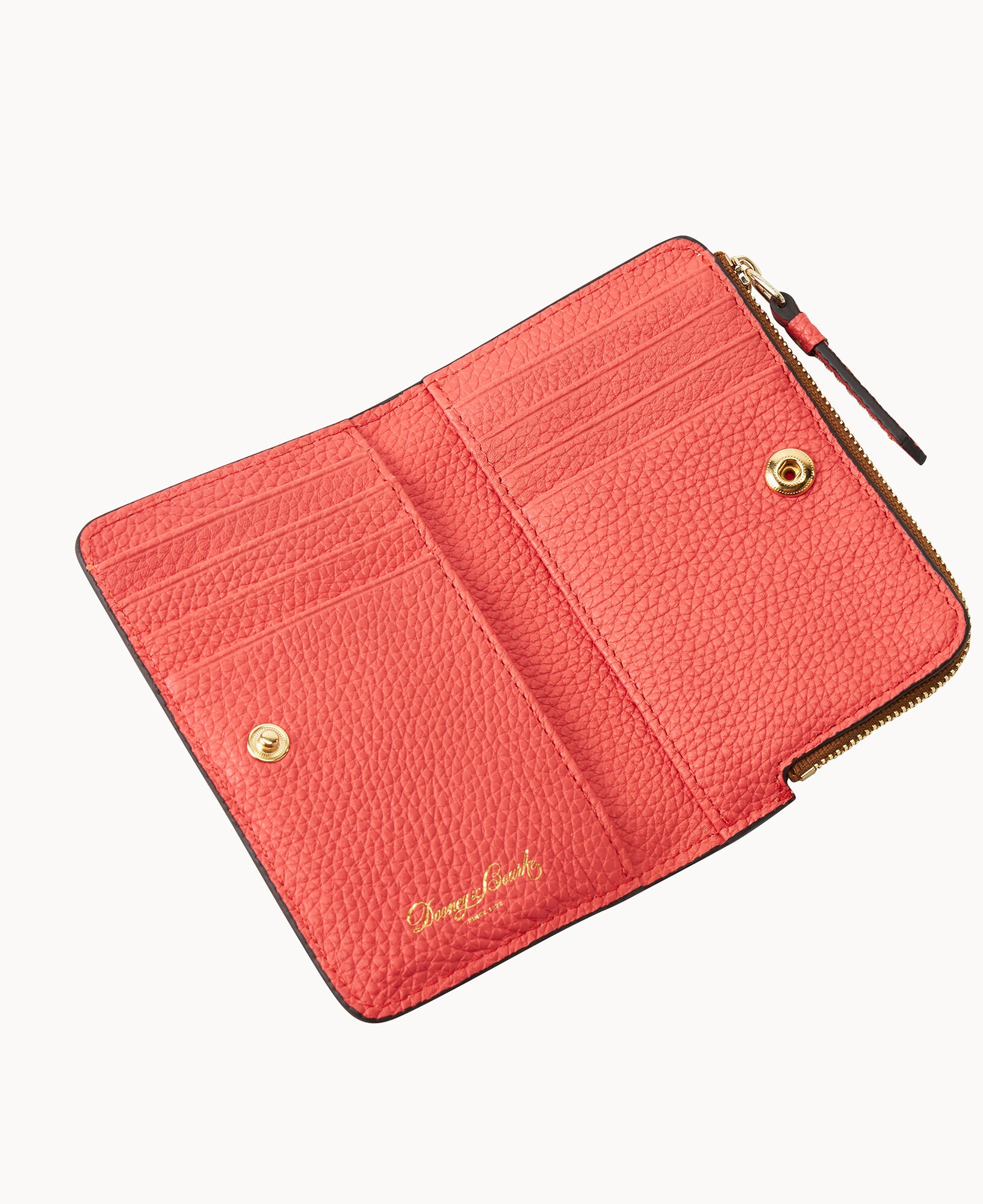 Pebble Grain Zip Credit Card Wallet 14 - Image 21