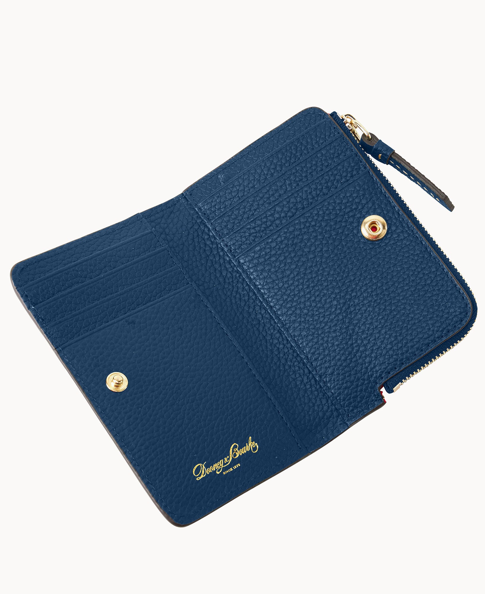 Pebble Grain Zip Credit Card Wallet 14 - Image 24