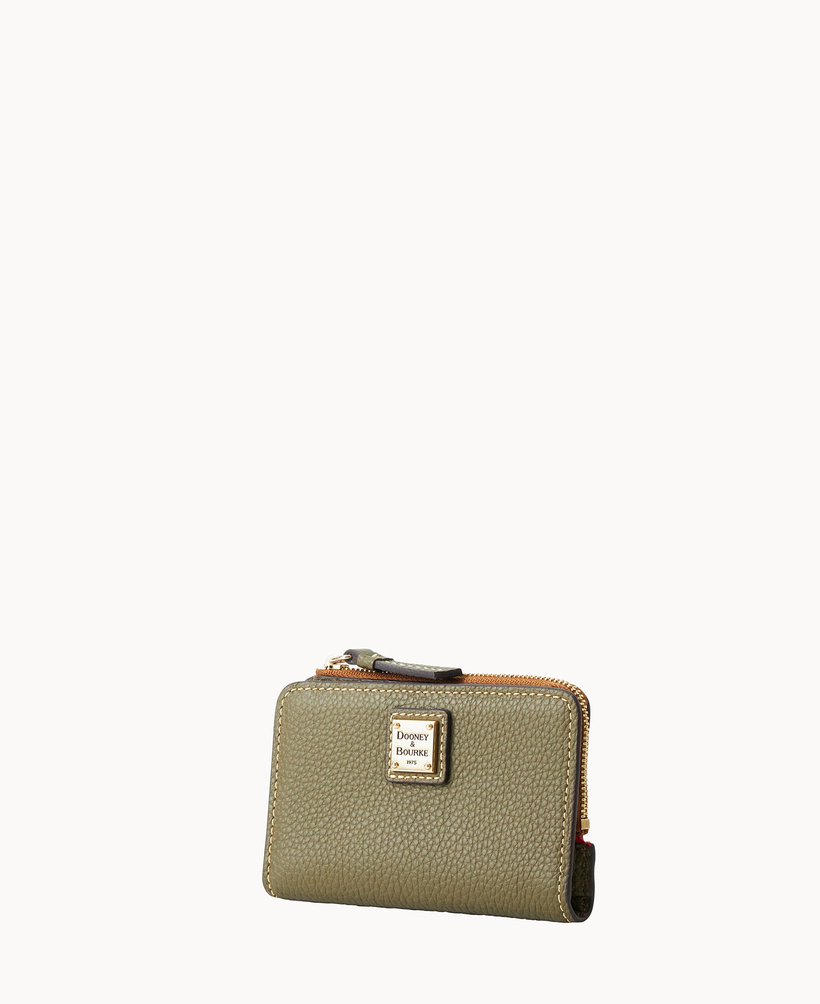 Pebble Grain Zip Credit Card Wallet 14 - Image 29